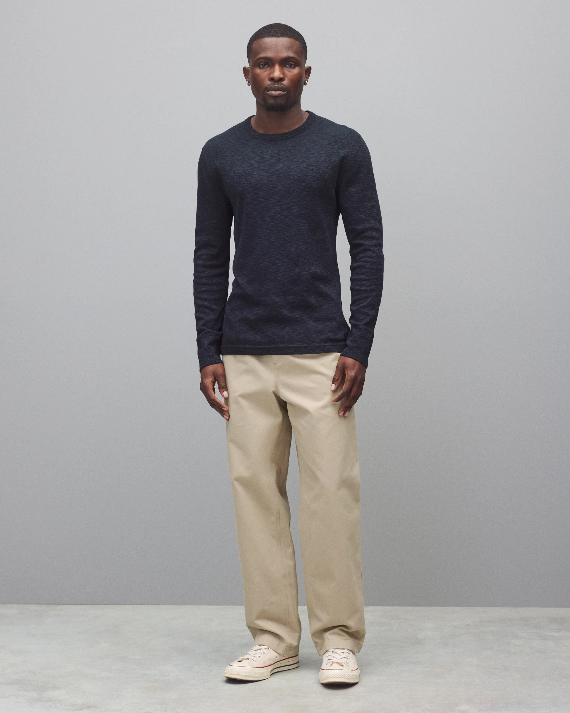 1x1 Slub Slim Long Sleeve - Image 3