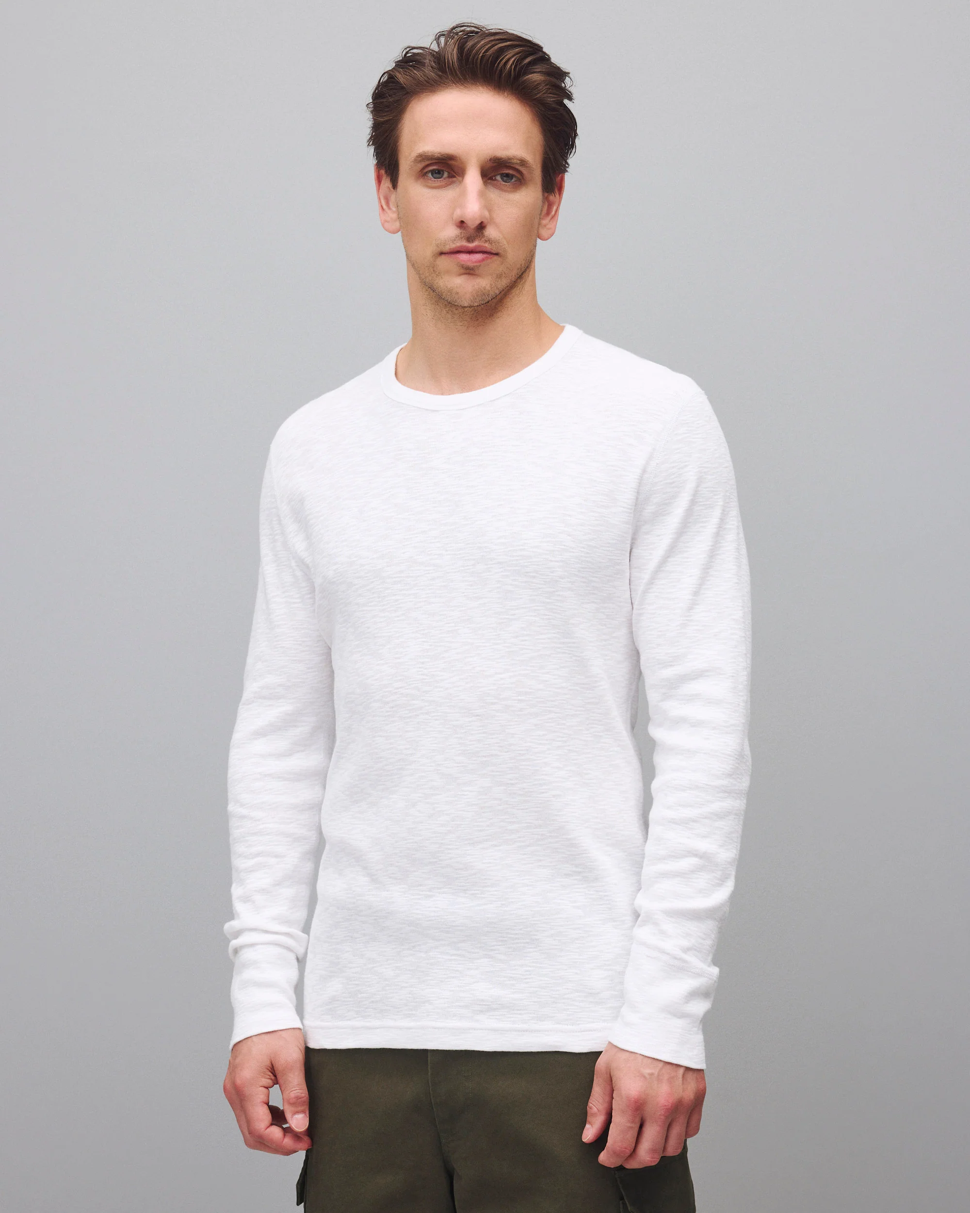 1x1 Slub Slim Long Sleeve - Image 3