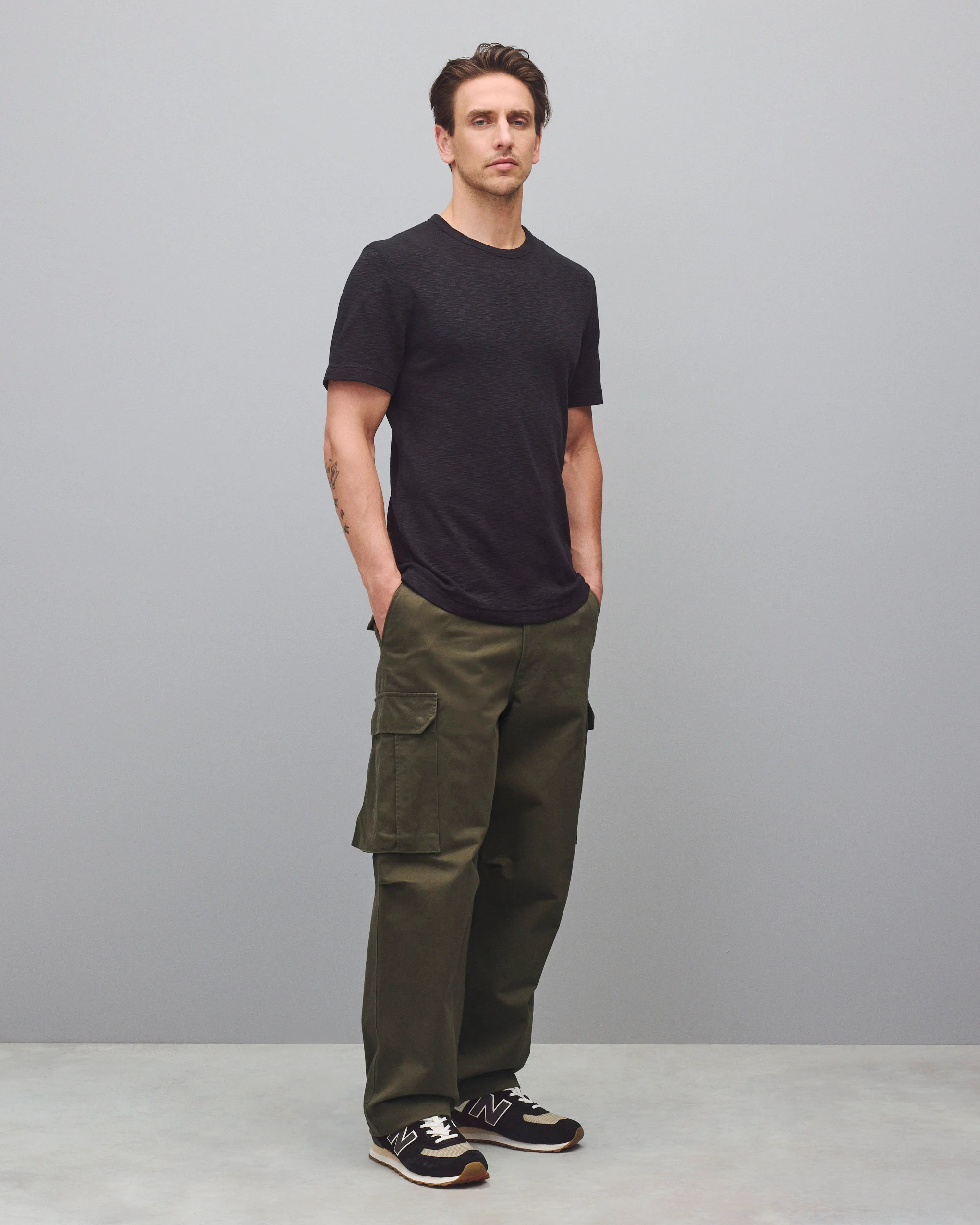 1x1 Slub Slim T-Shirt - Image 3