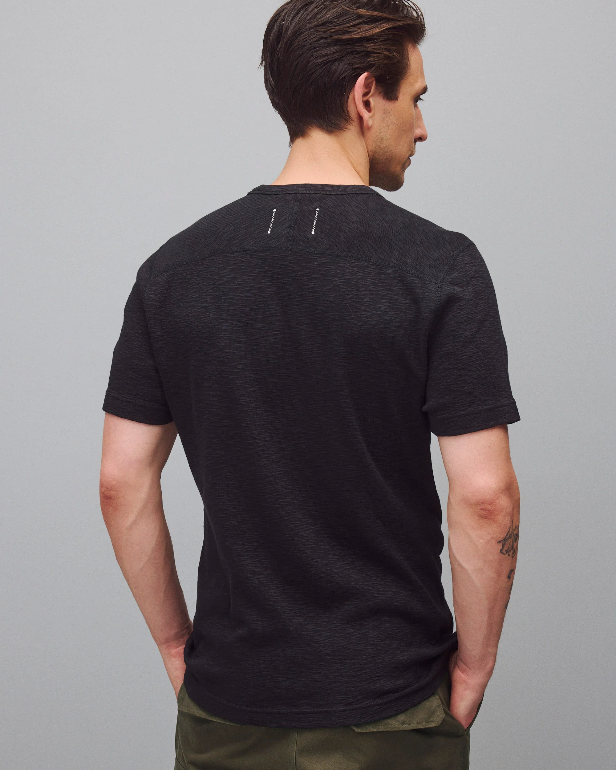 1x1 Slub Slim T-Shirt - Image 5
