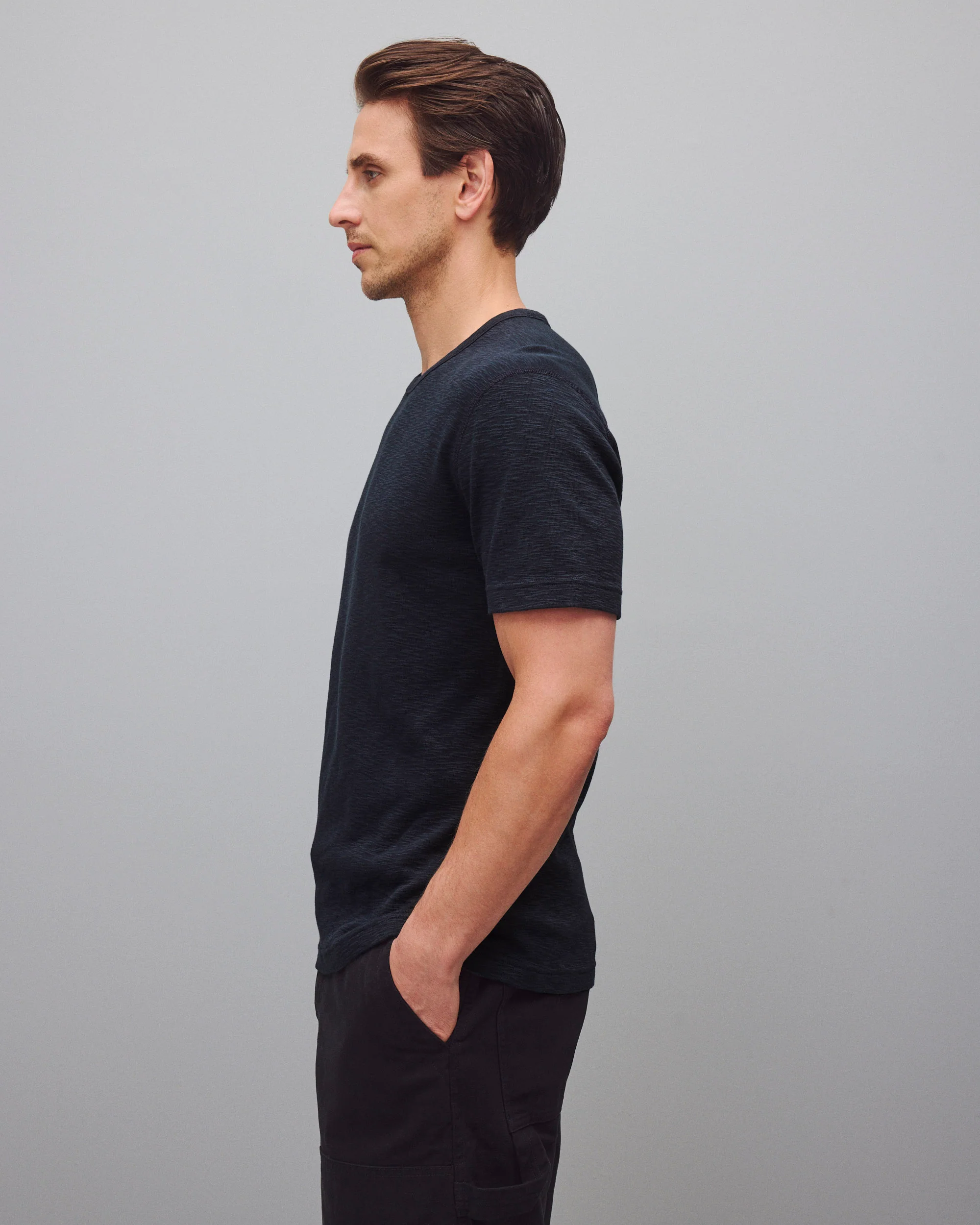 1x1 Slub Slim T-Shirt - Image 4