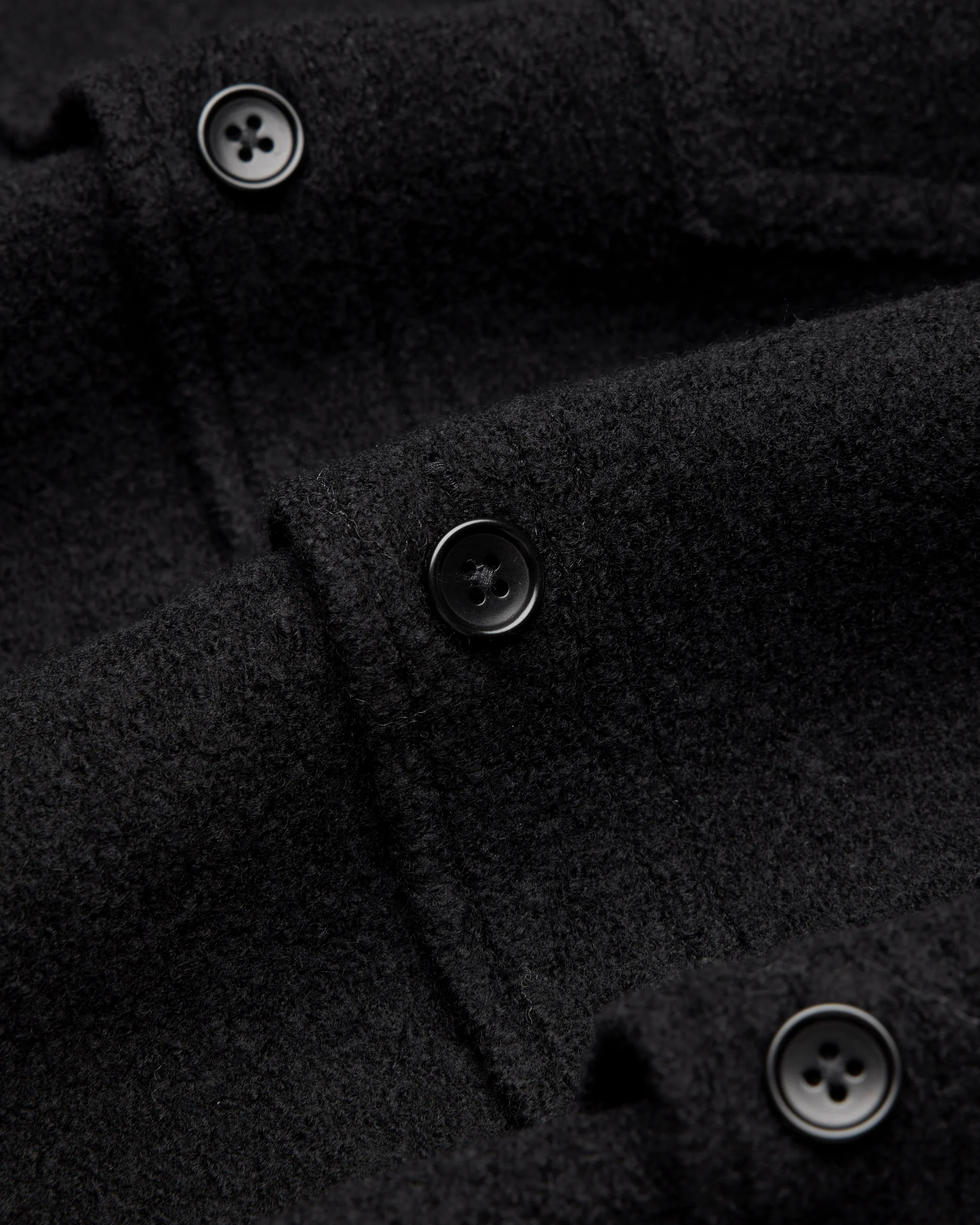 Boiled Wool Warden Overshirt - Image 11