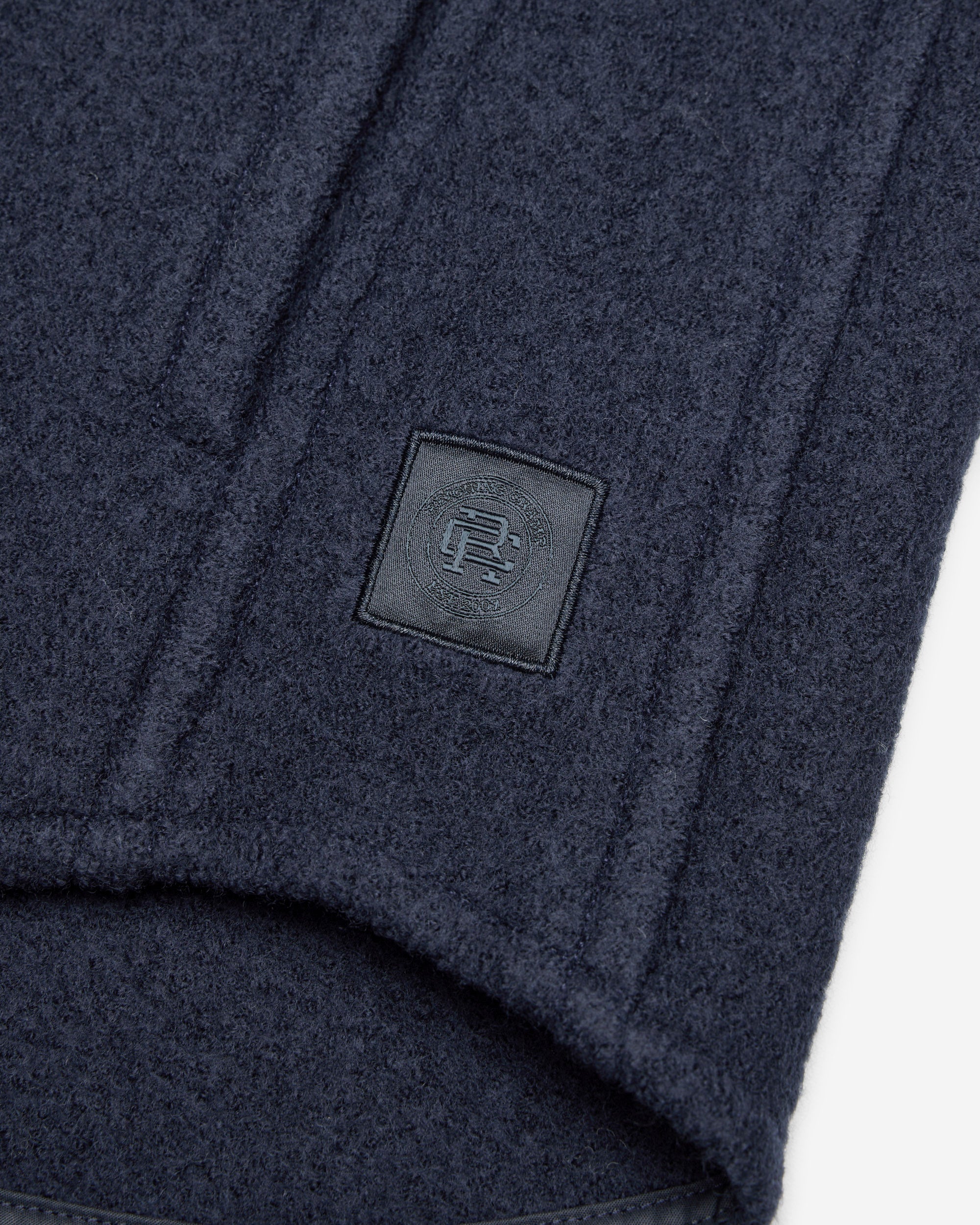 Boiled Wool Warden Overshirt - Image 9