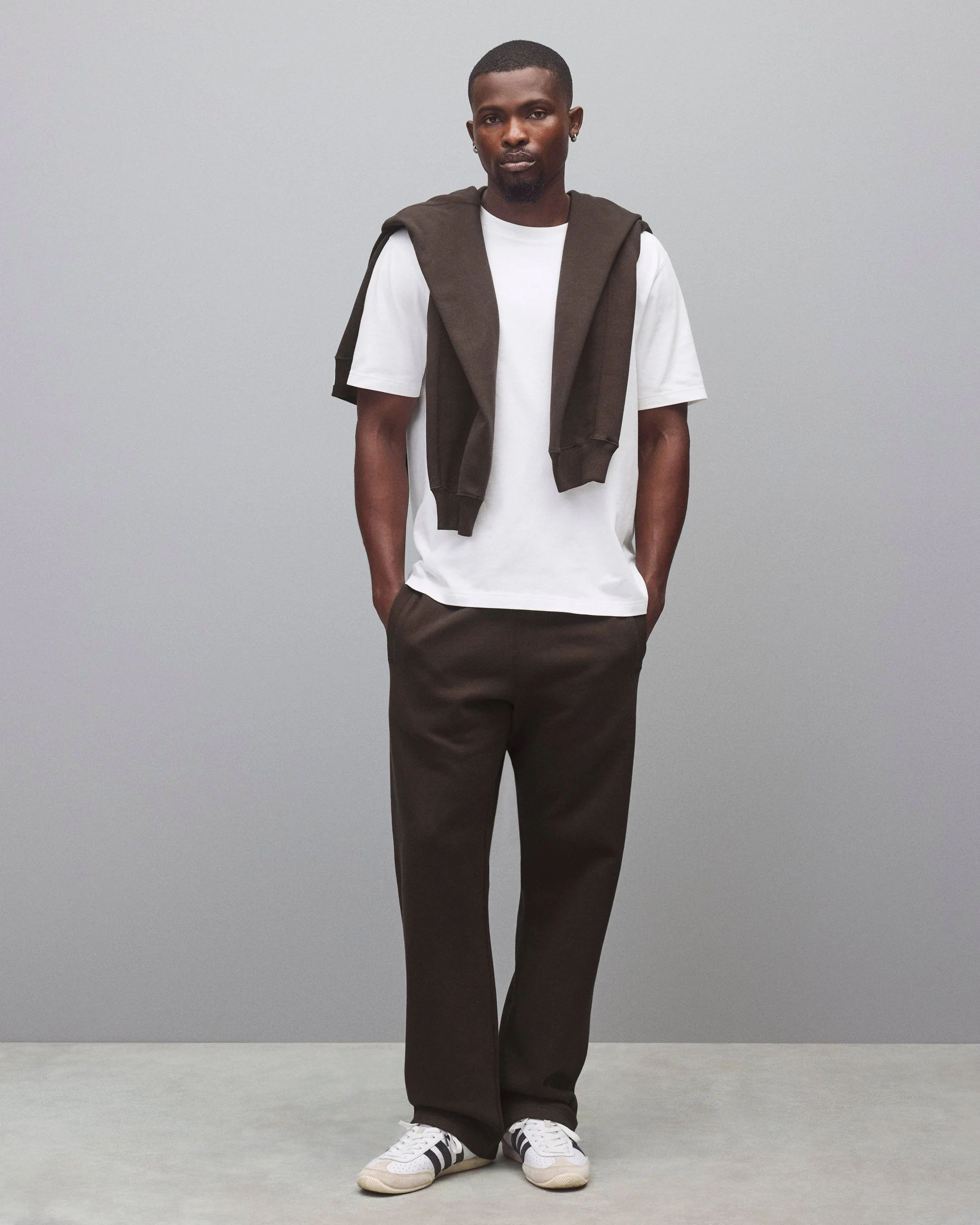 Brushed Fleece Straight Leg Standard Sweatpant - Image 2