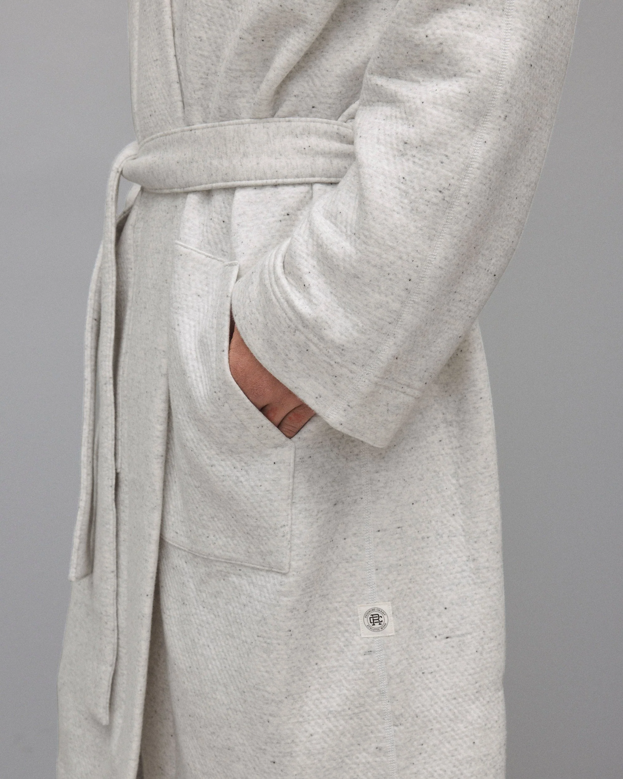 Cabin Fleece Logo Relaxed Robe - Image 6