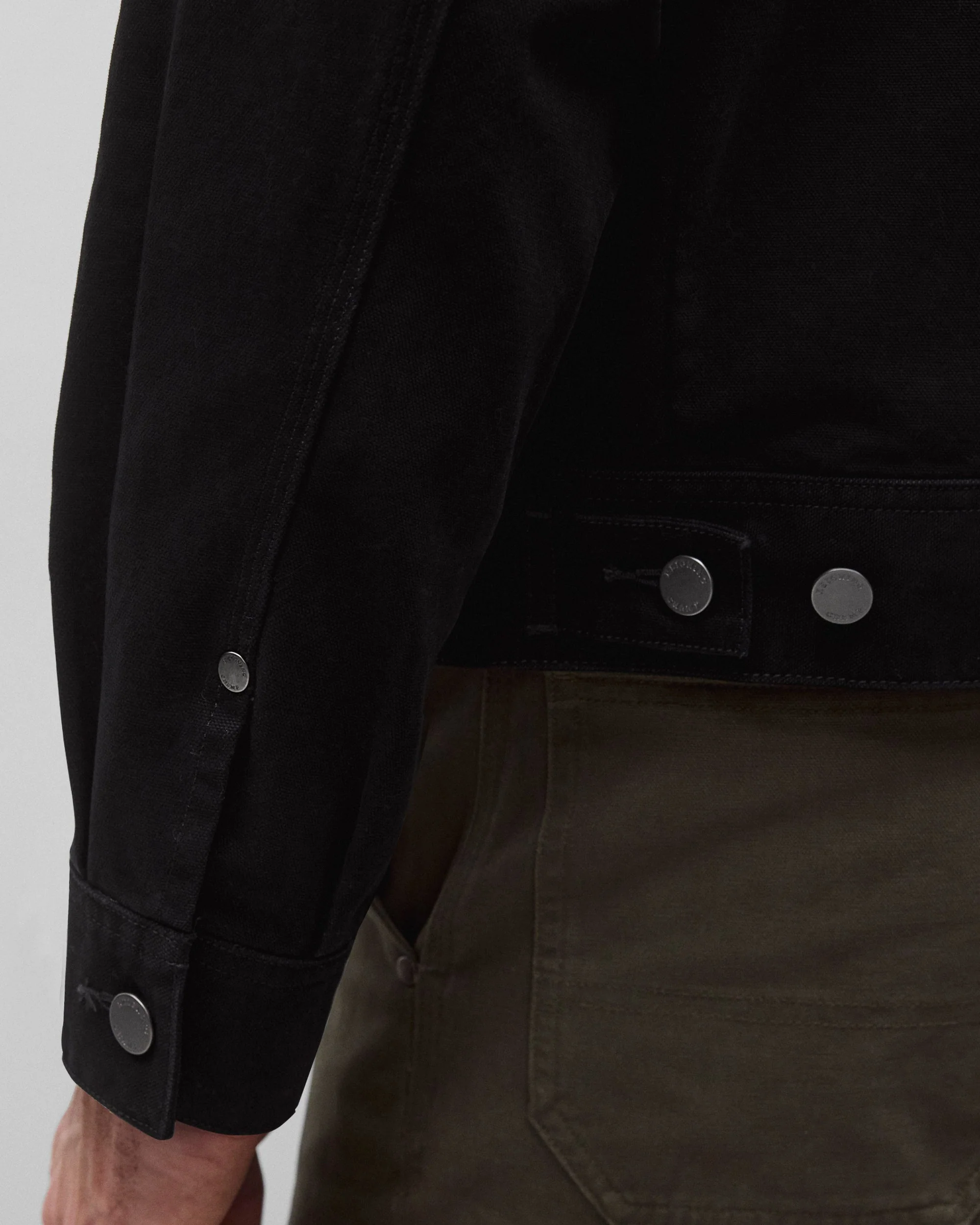 Cotton Canvas Grounds Jacket - Image 6