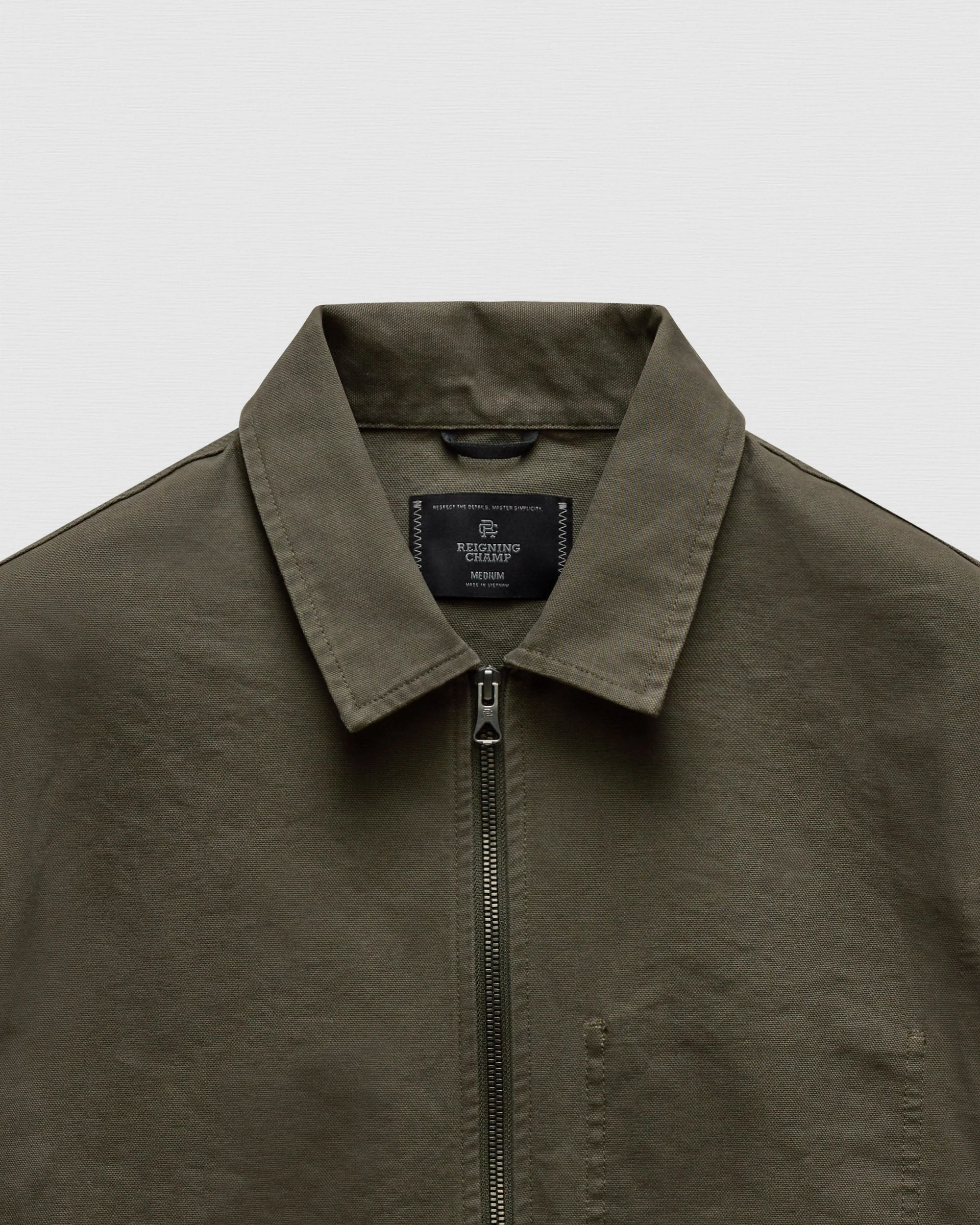 Cotton Canvas Grounds Jacket - Image 11