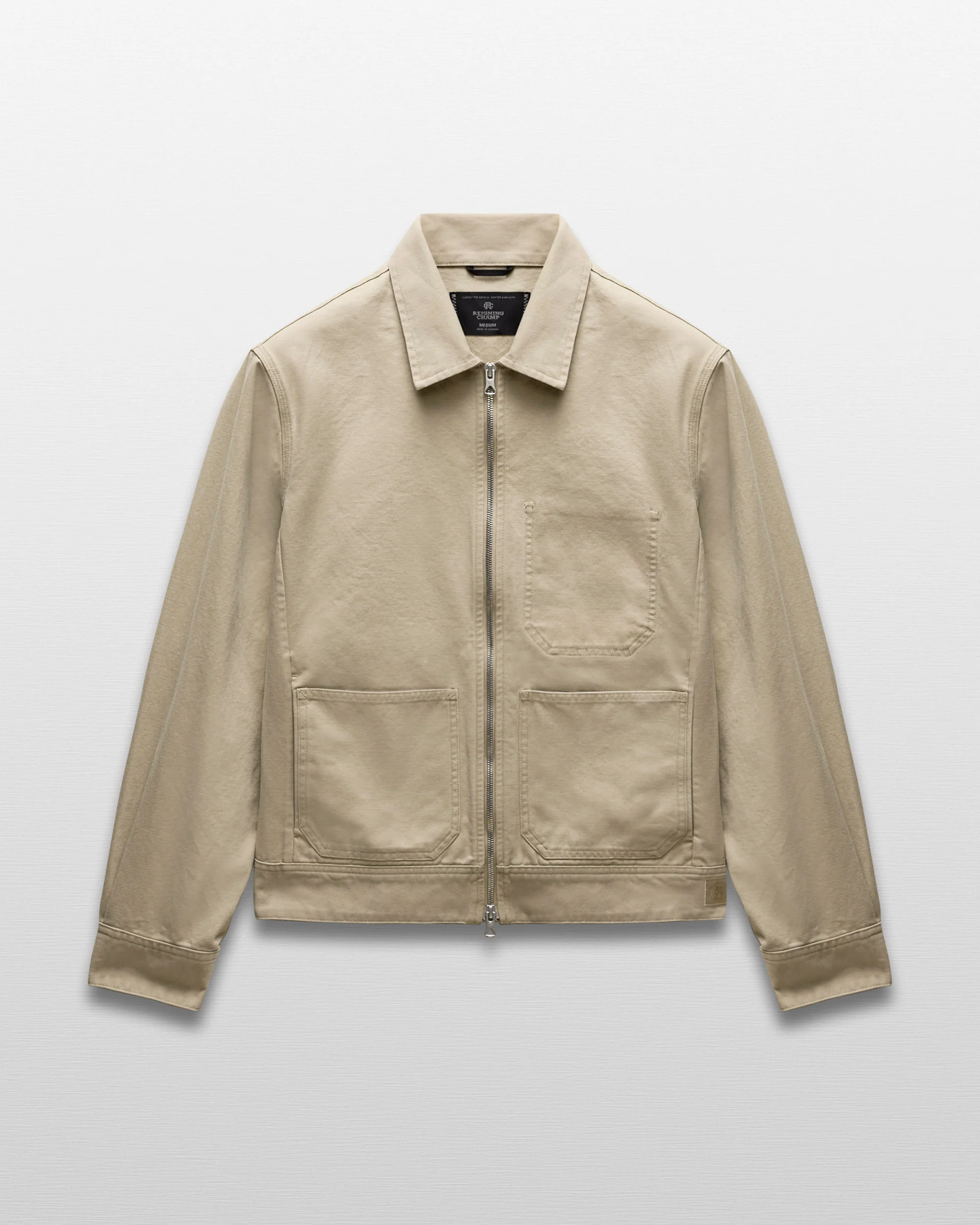 Cotton Canvas Grounds Jacket - Image 8