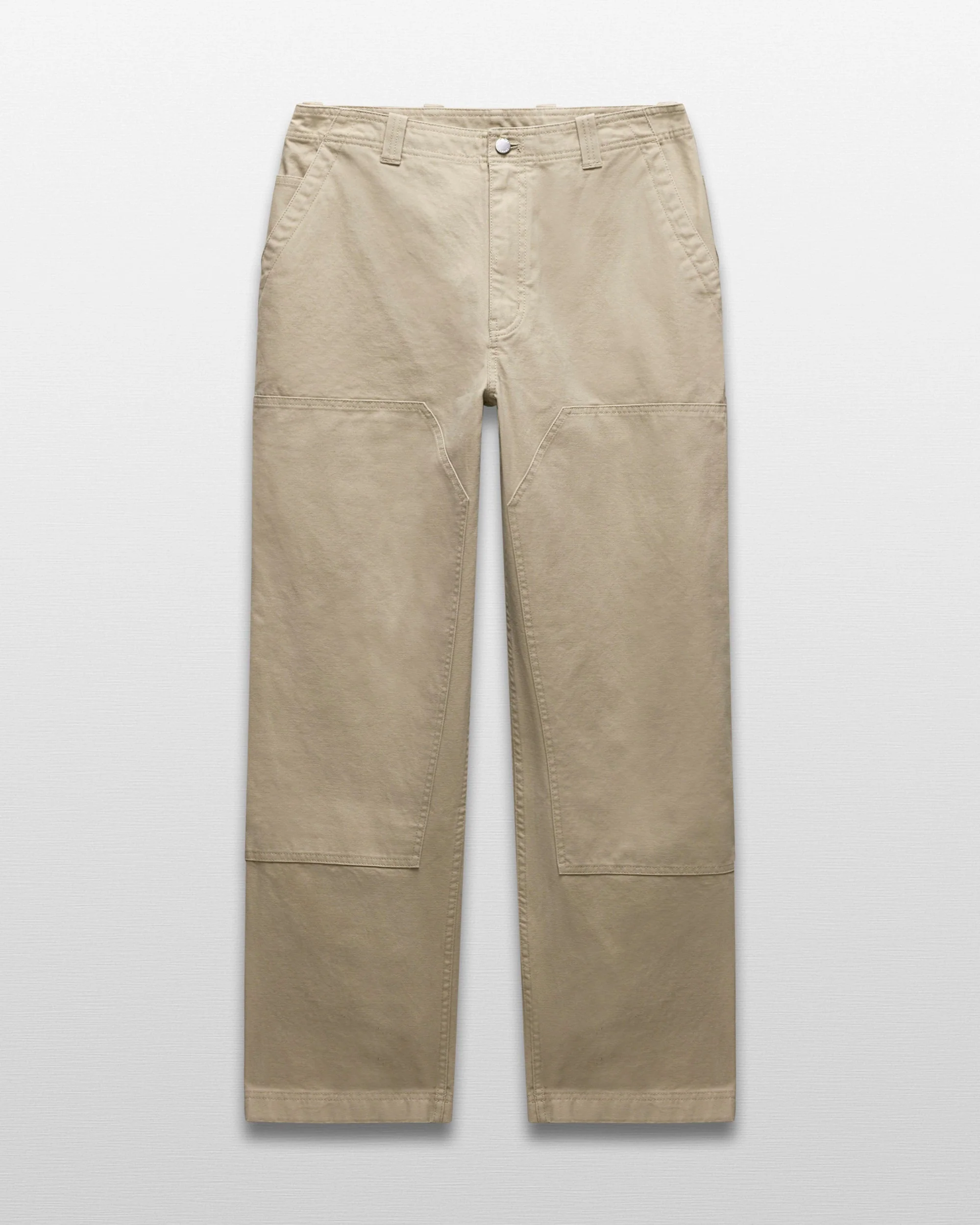 Cotton Canvas Relaxed Double Knee Pant - Image 7