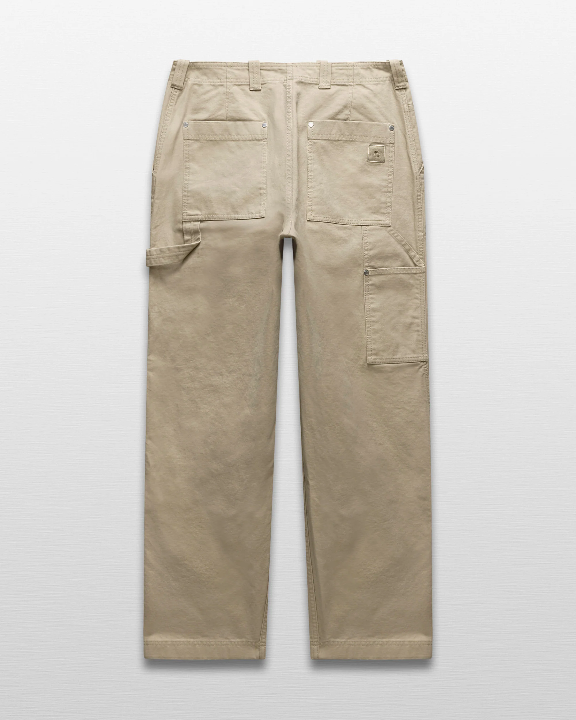 Cotton Canvas Relaxed Double Knee Pant - Image 8