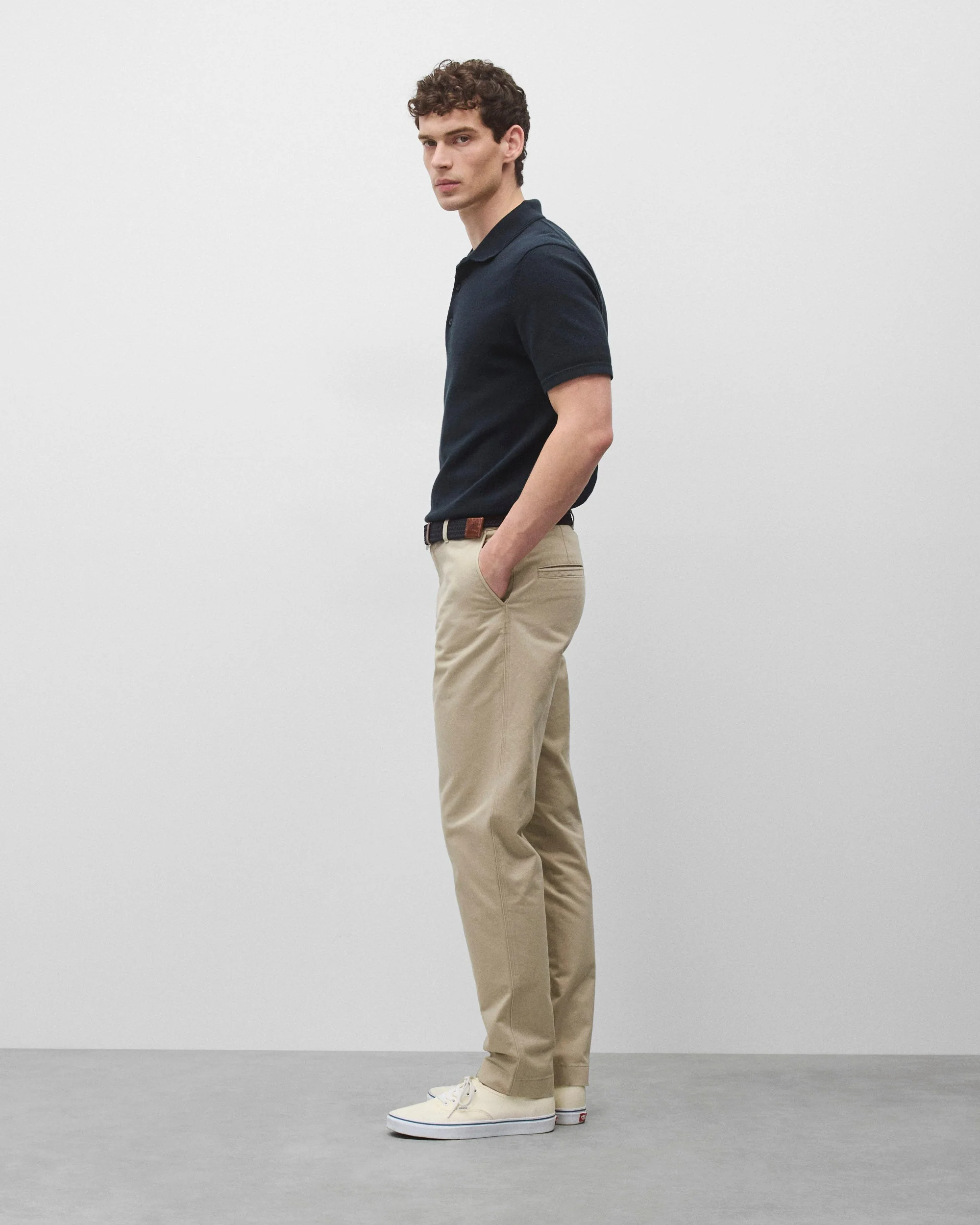 Cotton Chino Freshman Slim Pant - Image 4