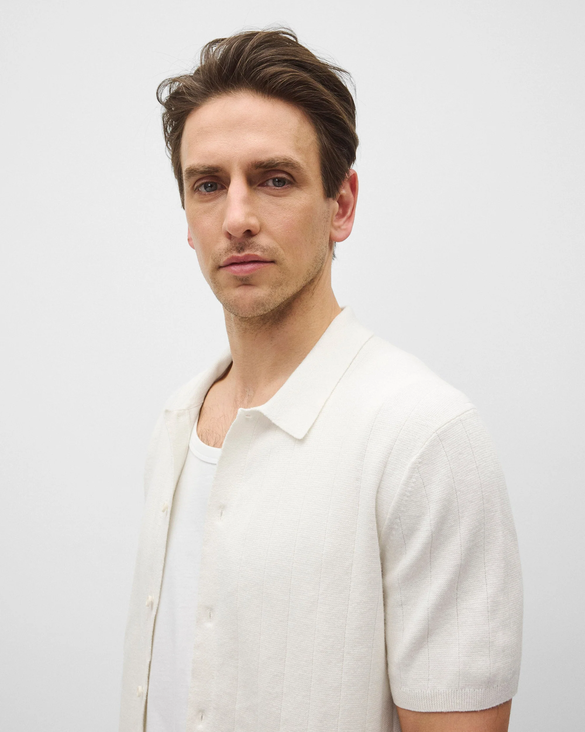 Cotton Linen Piazza Shirt - Image 7