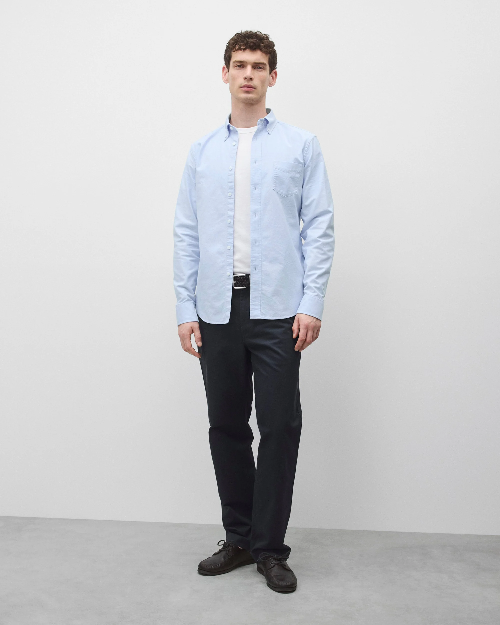 Cotton Oxford Windsor Standard Shirt - Image 3