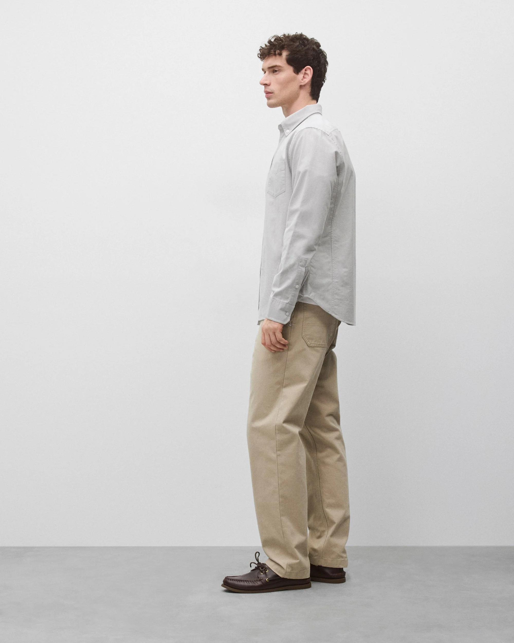 Cotton Oxford Windsor Standard Shirt - Image 4