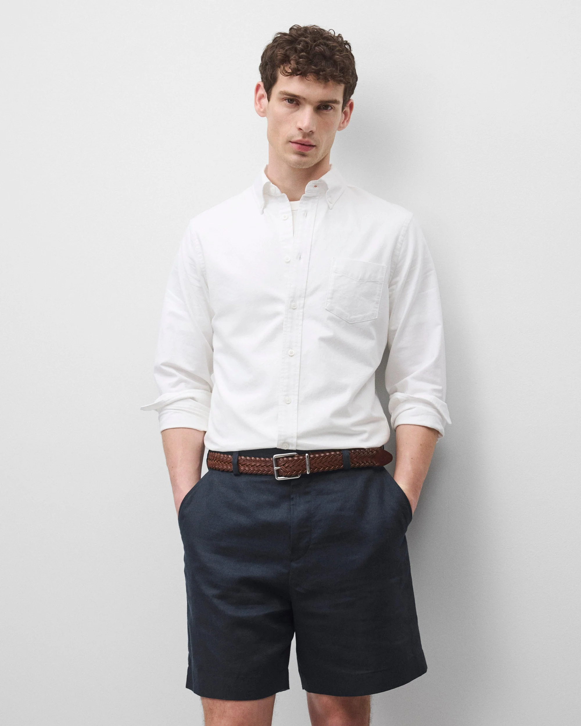 Cotton Oxford Windsor Standard Shirt - Image 2