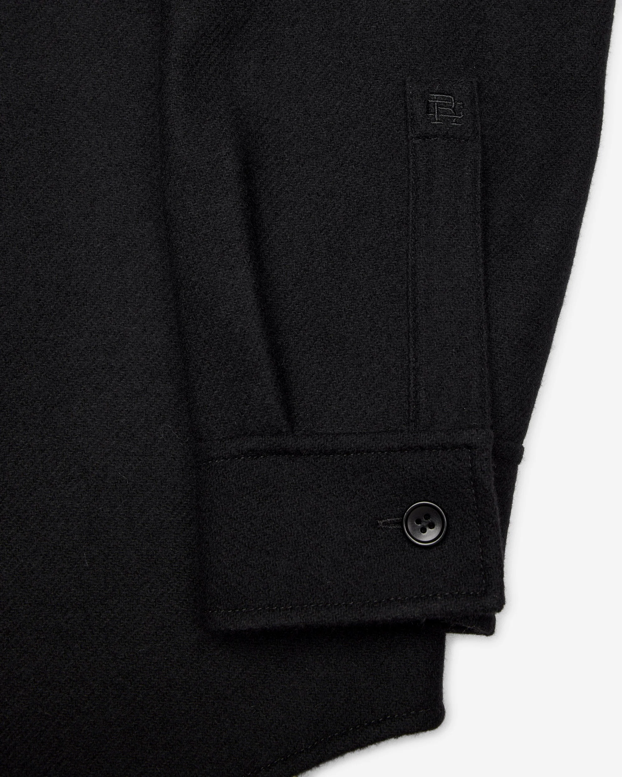 Double Faced Wool Concourse Overshirt - Image 9