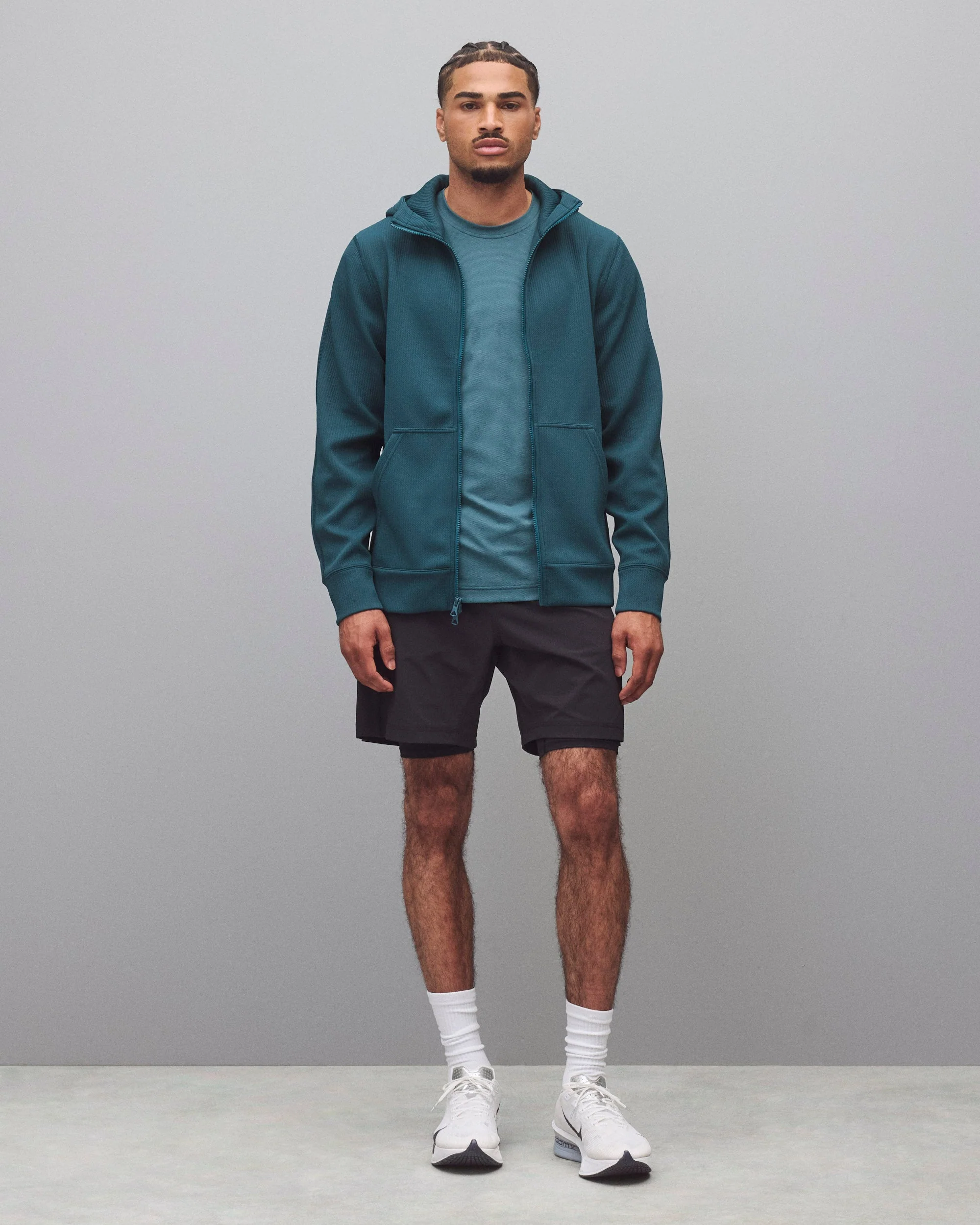 Double Knit Rally Slim Zip Hoodie - Image 3
