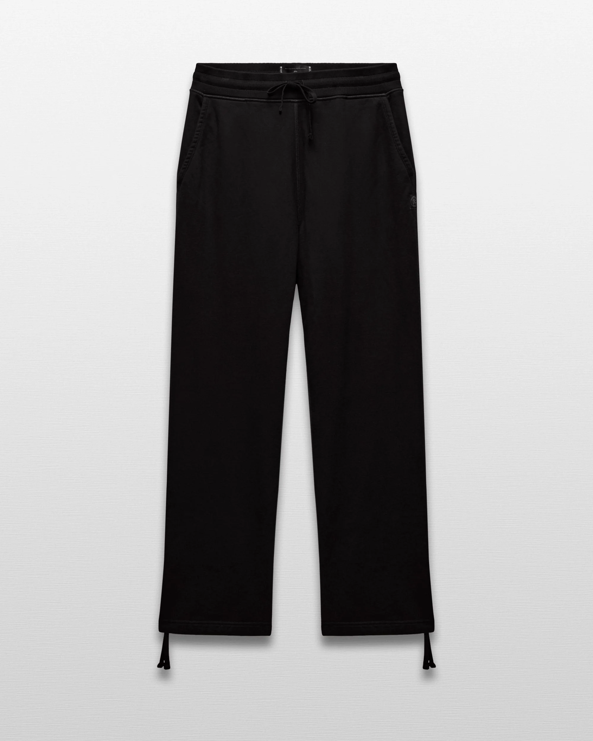 Kyoto Black Midweight Terry Relaxed Sweatpant - Image 8
