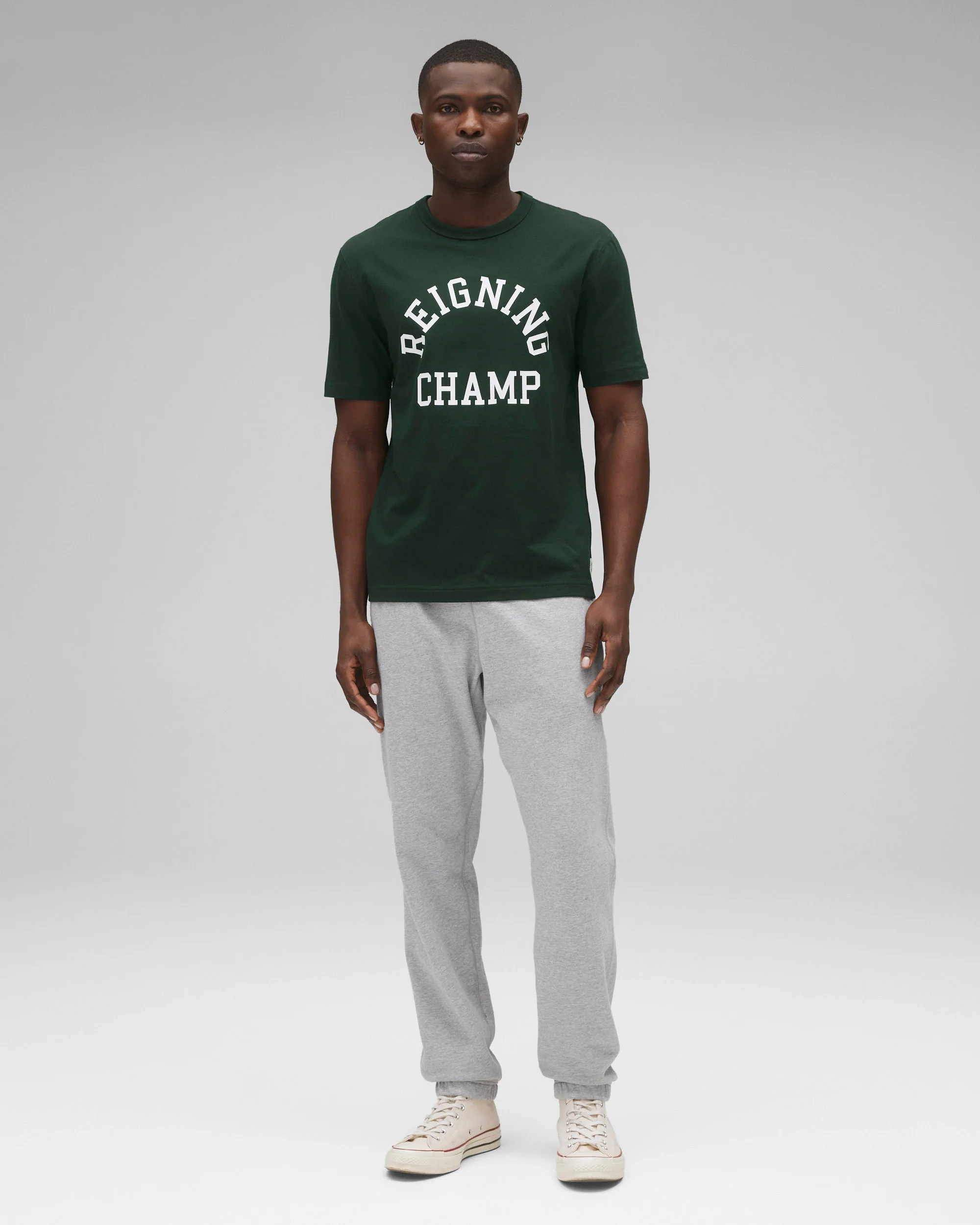 Lightweight Jersey Arch Logo Standard T-Shirt - Image 3
