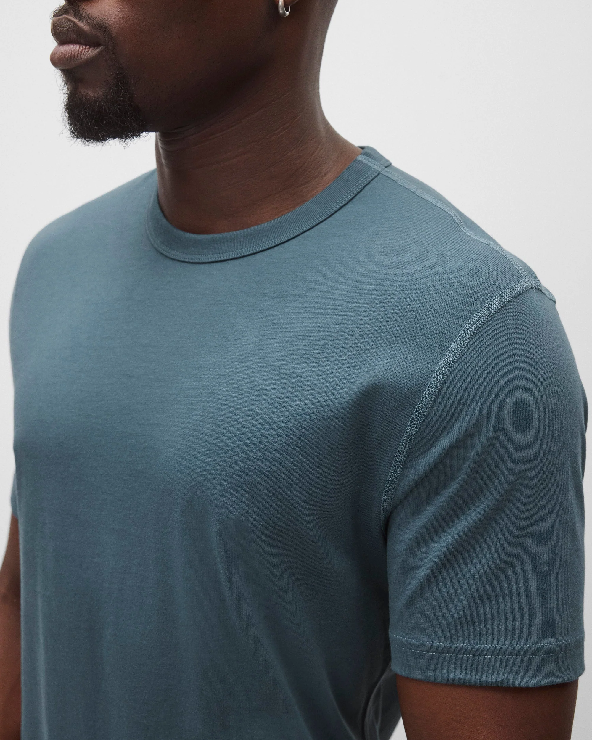 Lightweight Jersey Slim T-Shirt - Image 6