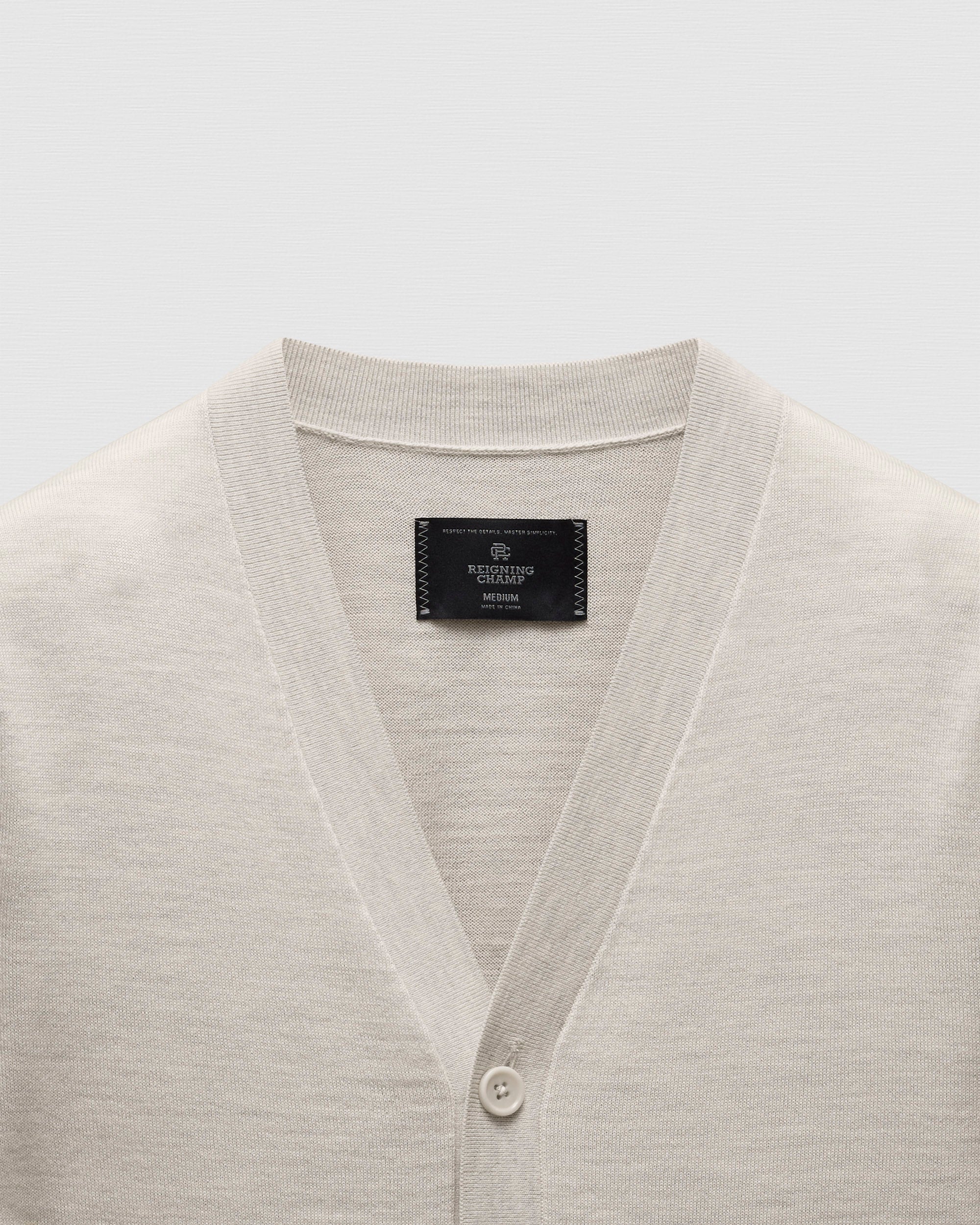 Lightweight Merino Harry Cardigan - Image 8