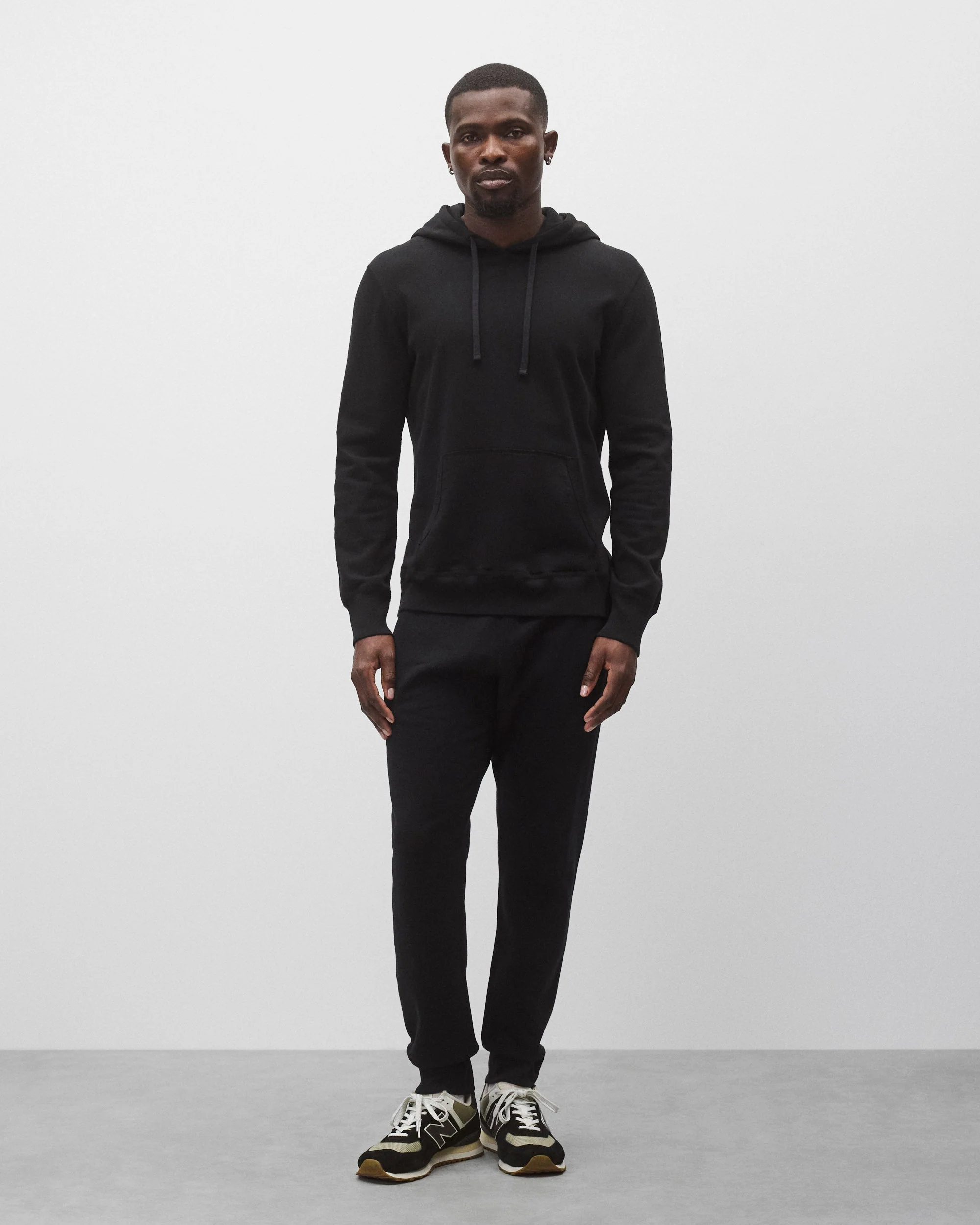 Lightweight Terry Slim Hoodie - Image 3