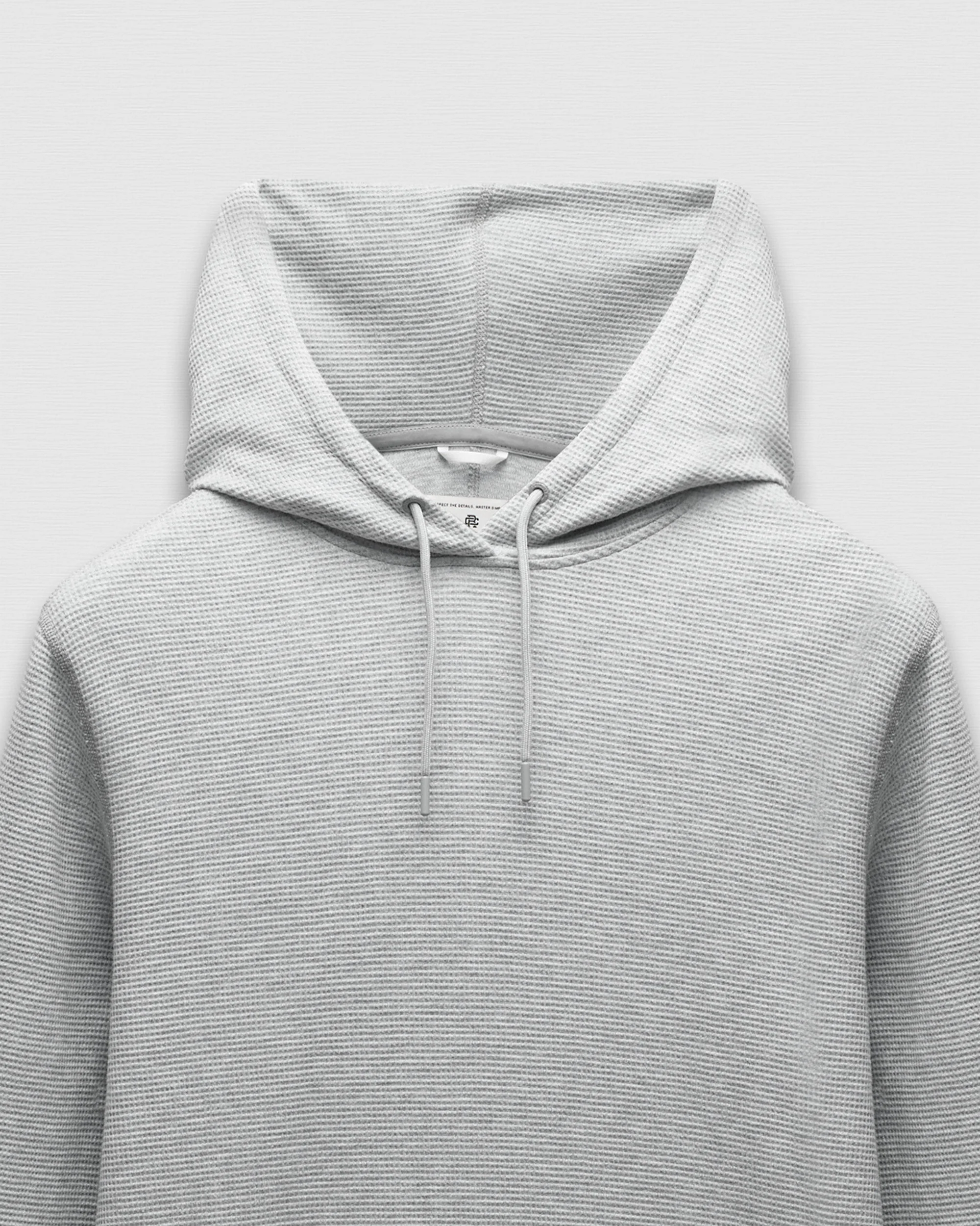 Lightweight Waffle Standard Hoodie - Image 8