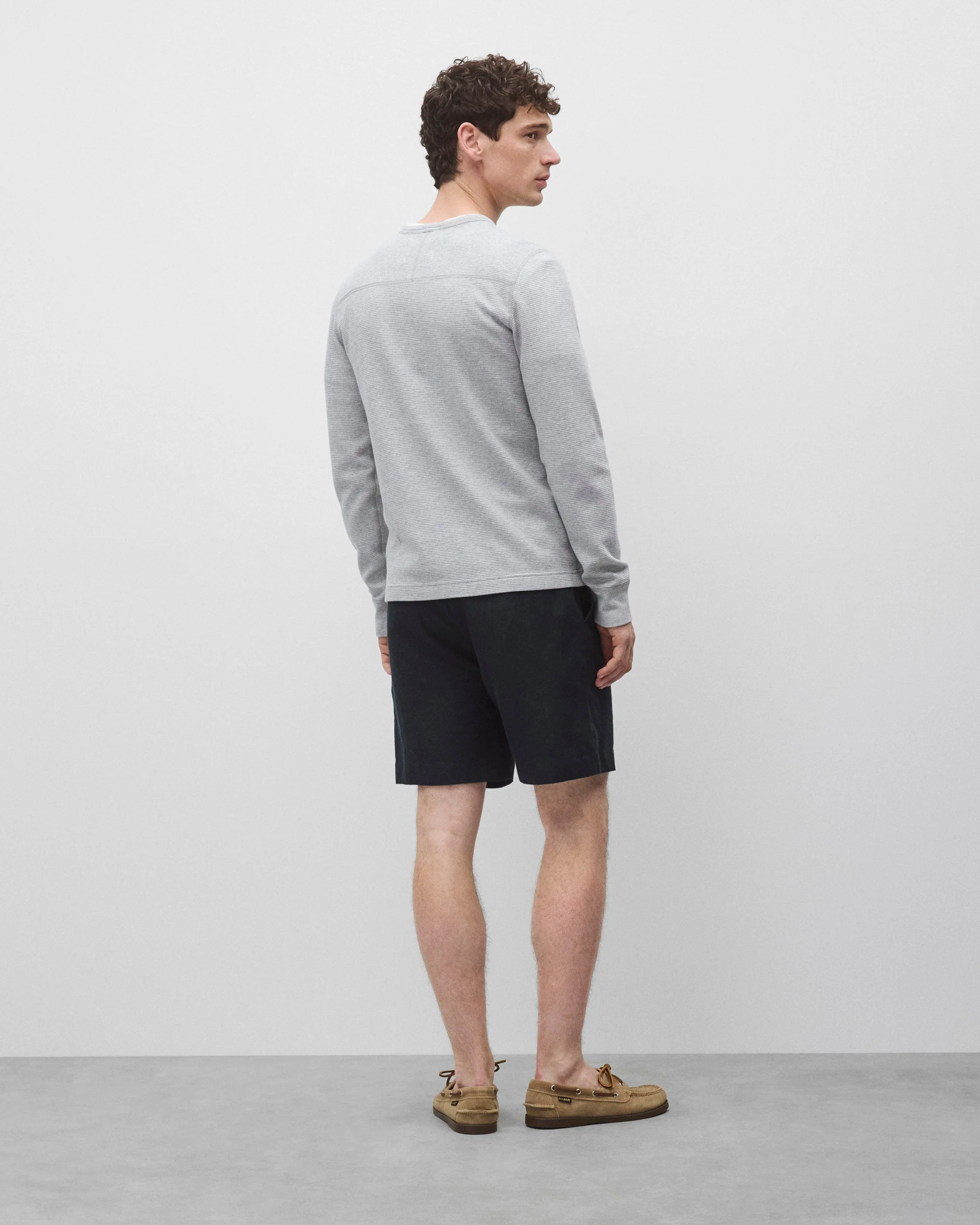 Lightweight Waffle Standard Long Sleeve - Image 5
