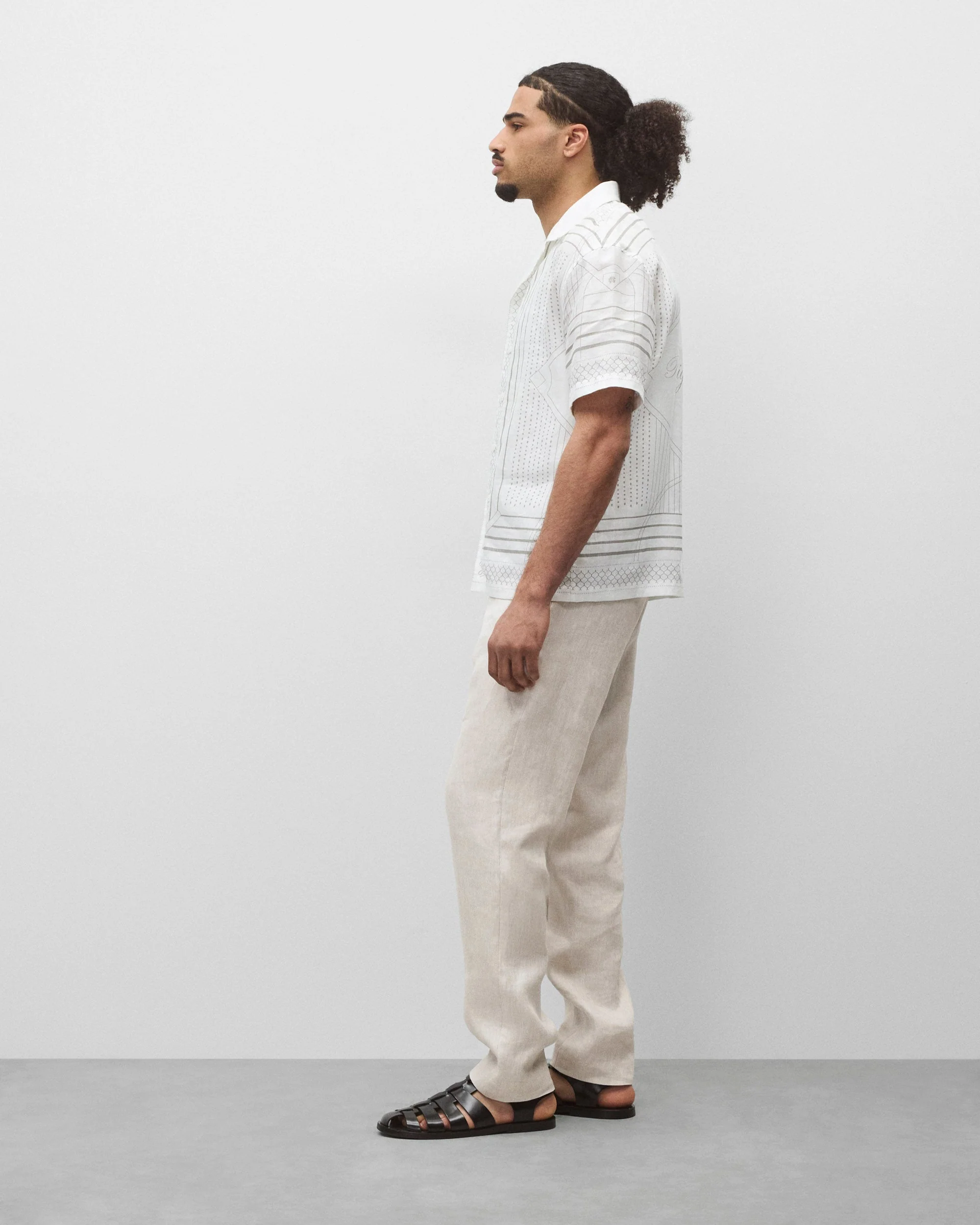 Linen Arena Standard Camp Shirt - Image 4