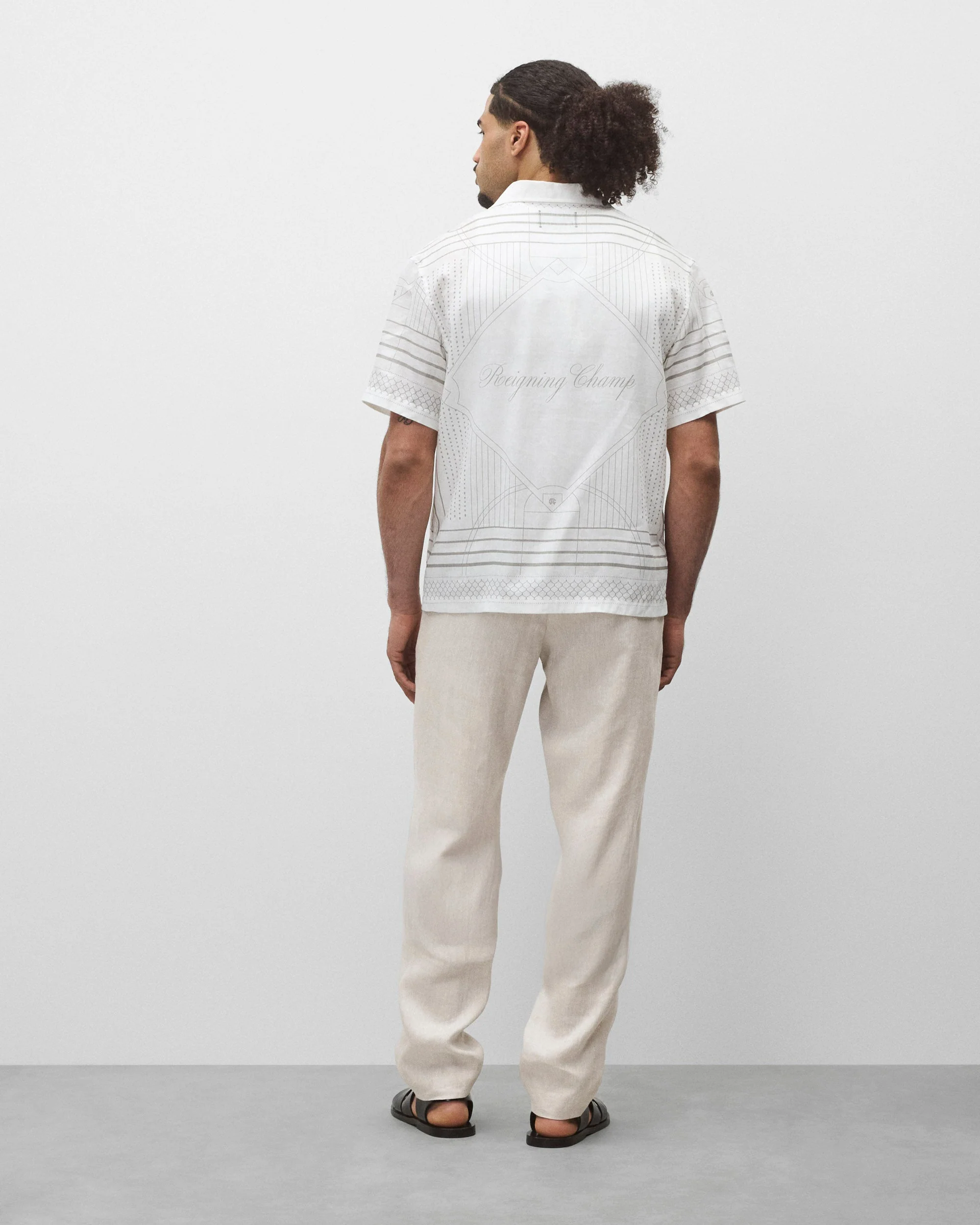 Linen Arena Standard Camp Shirt - Image 5