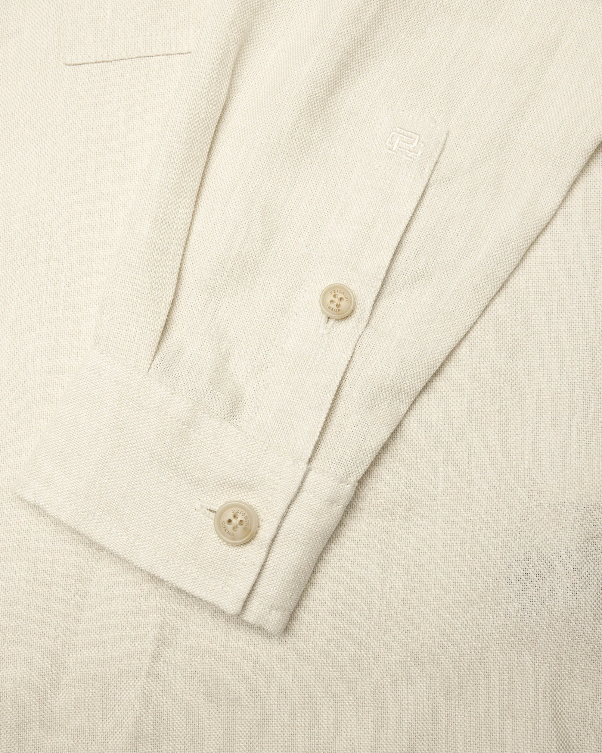Linen Concourse Standard Overshirt - Image 9