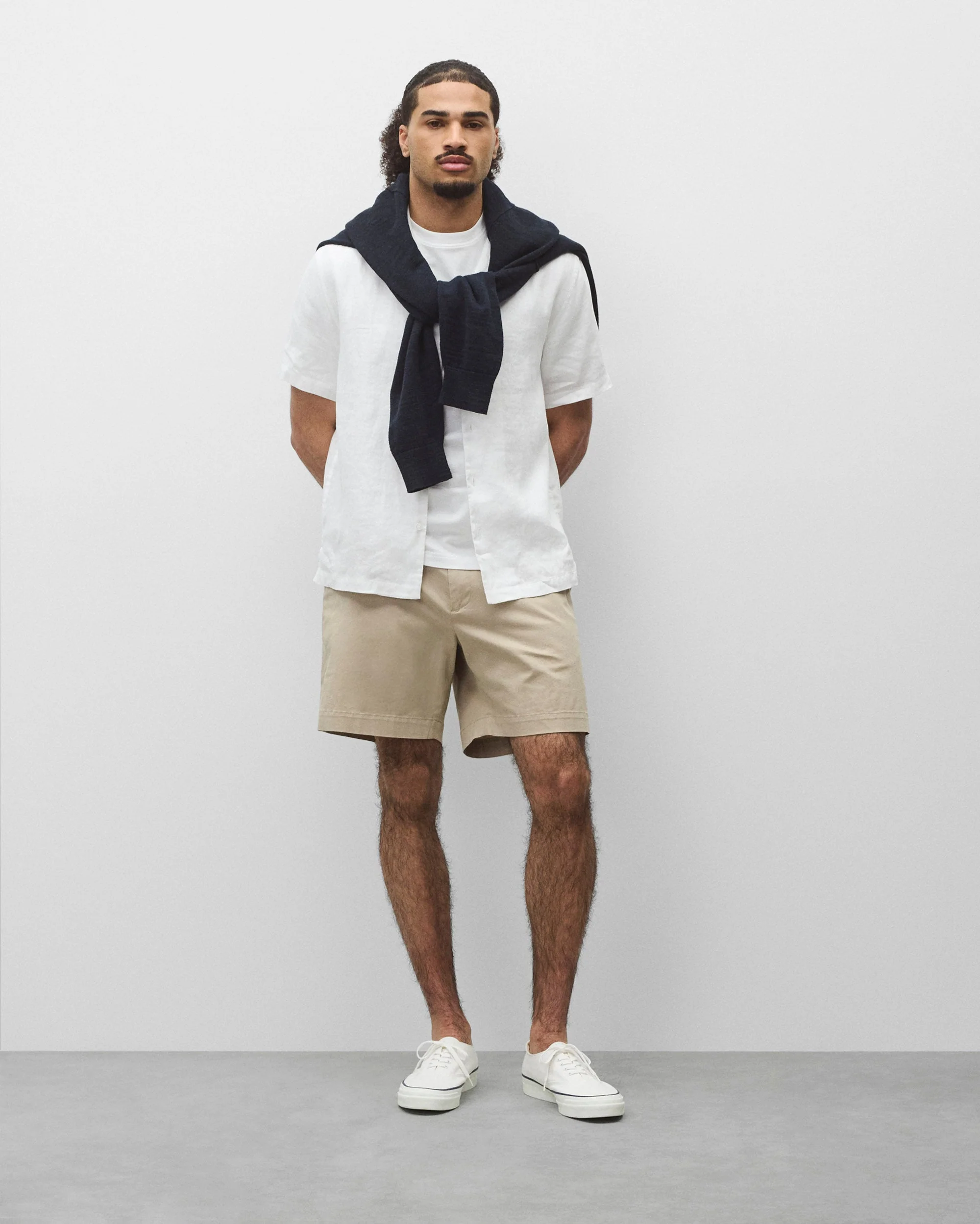 Linen Retreat Standard Camp Shirt - Image 6