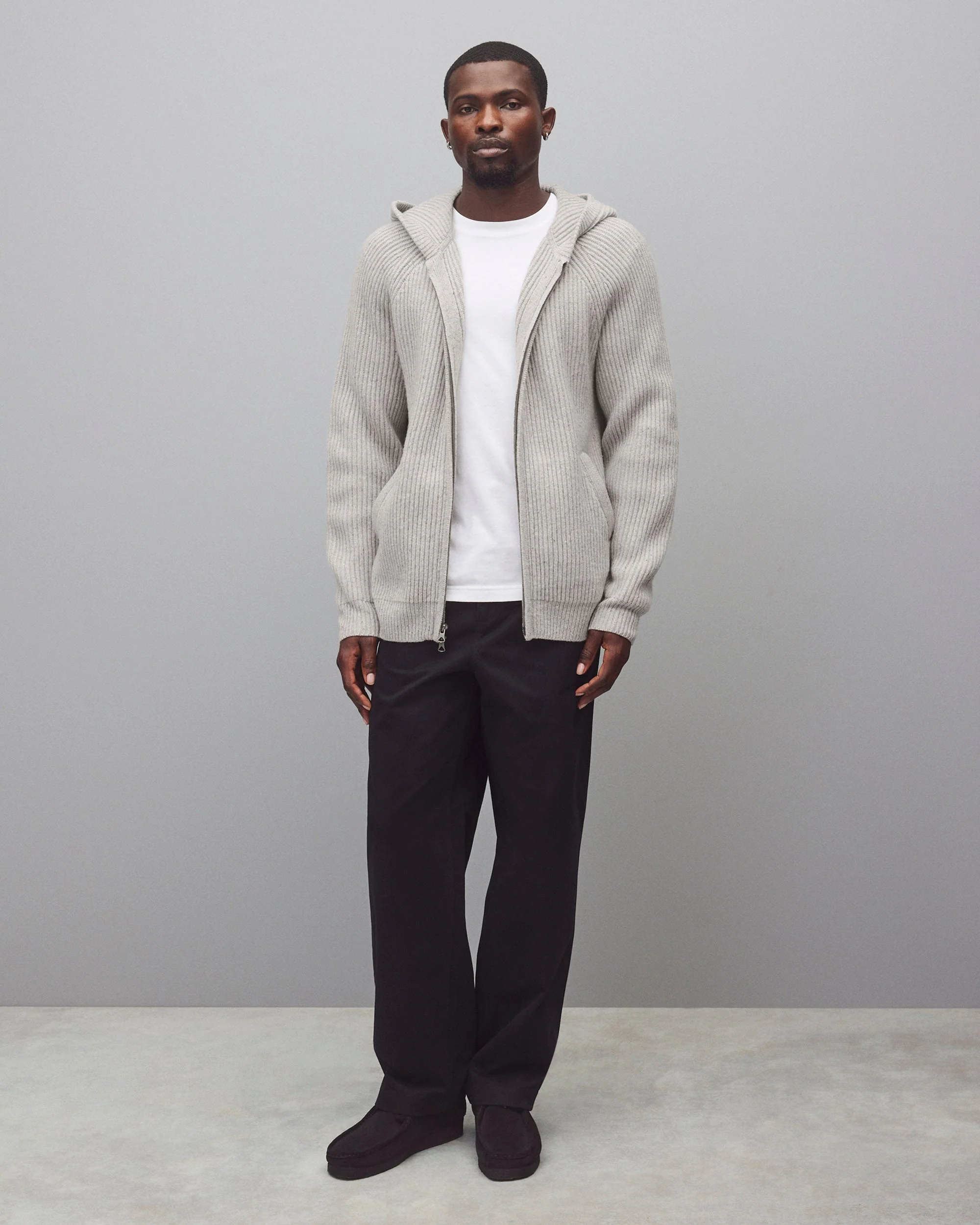 Merino Kenny Zip Hoodie - Image 3