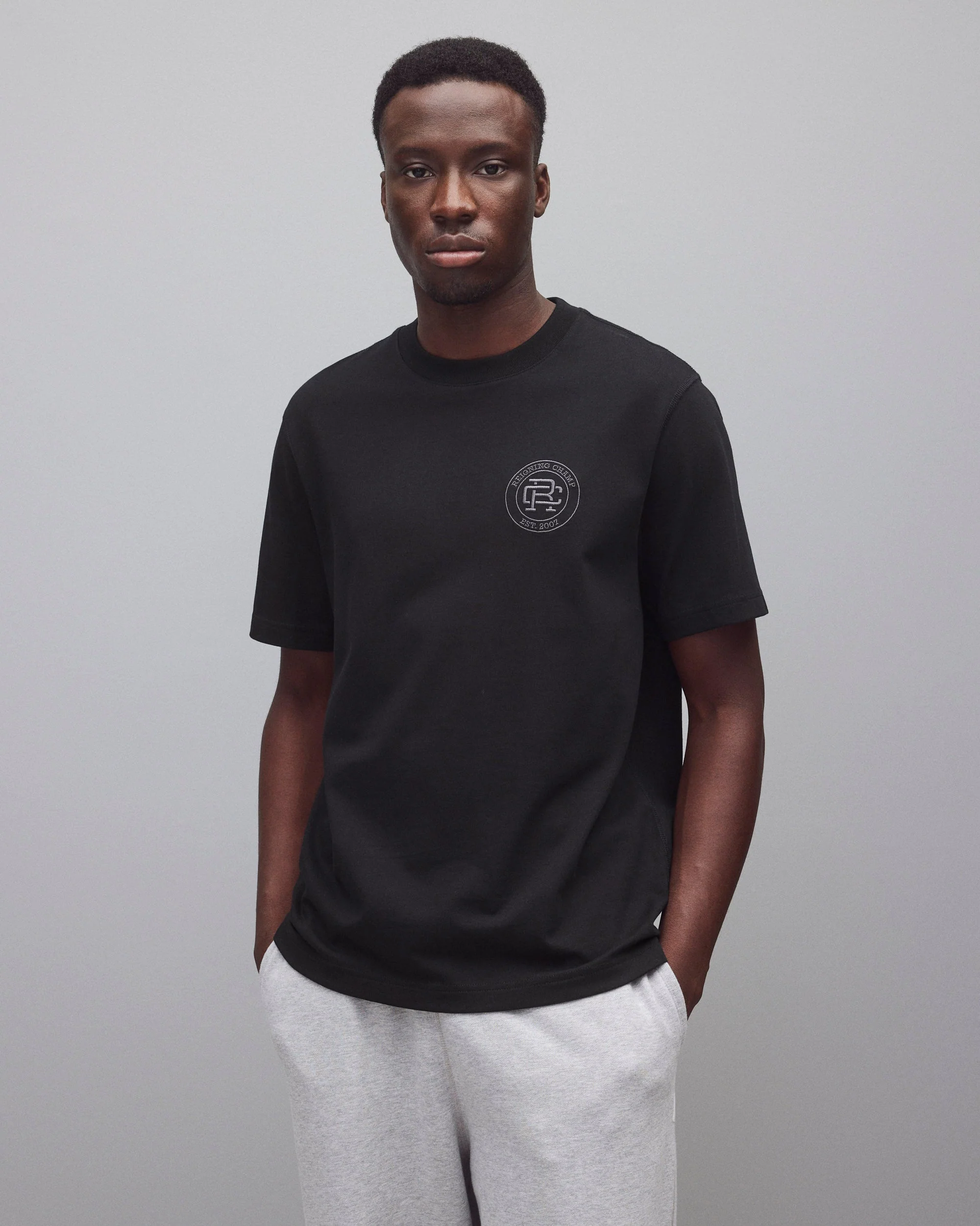 Midweight Jersey Crest OG T-Shirt - Image 2