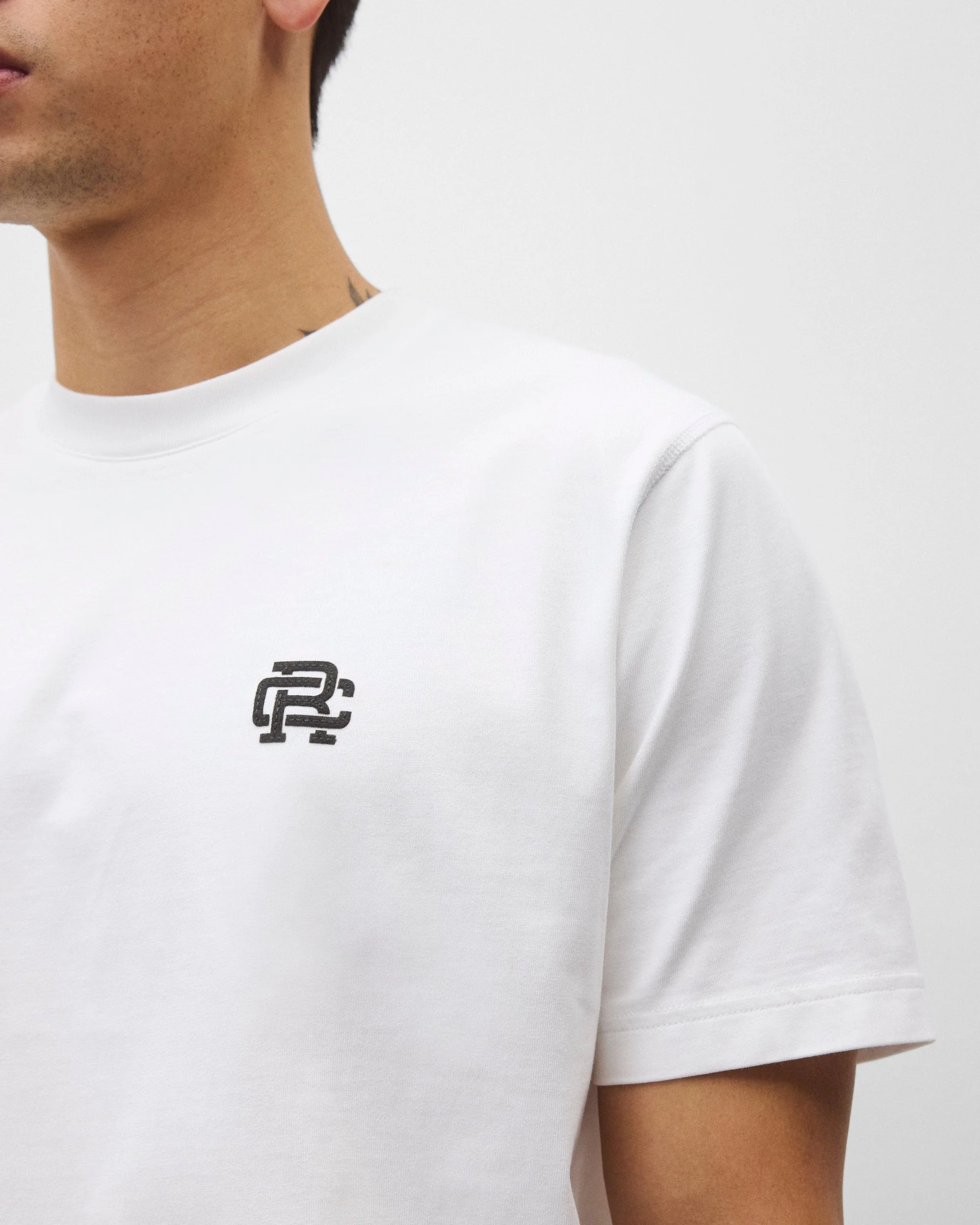 Midweight Jersey Felt Monogram OG T-Shirt - Image 6