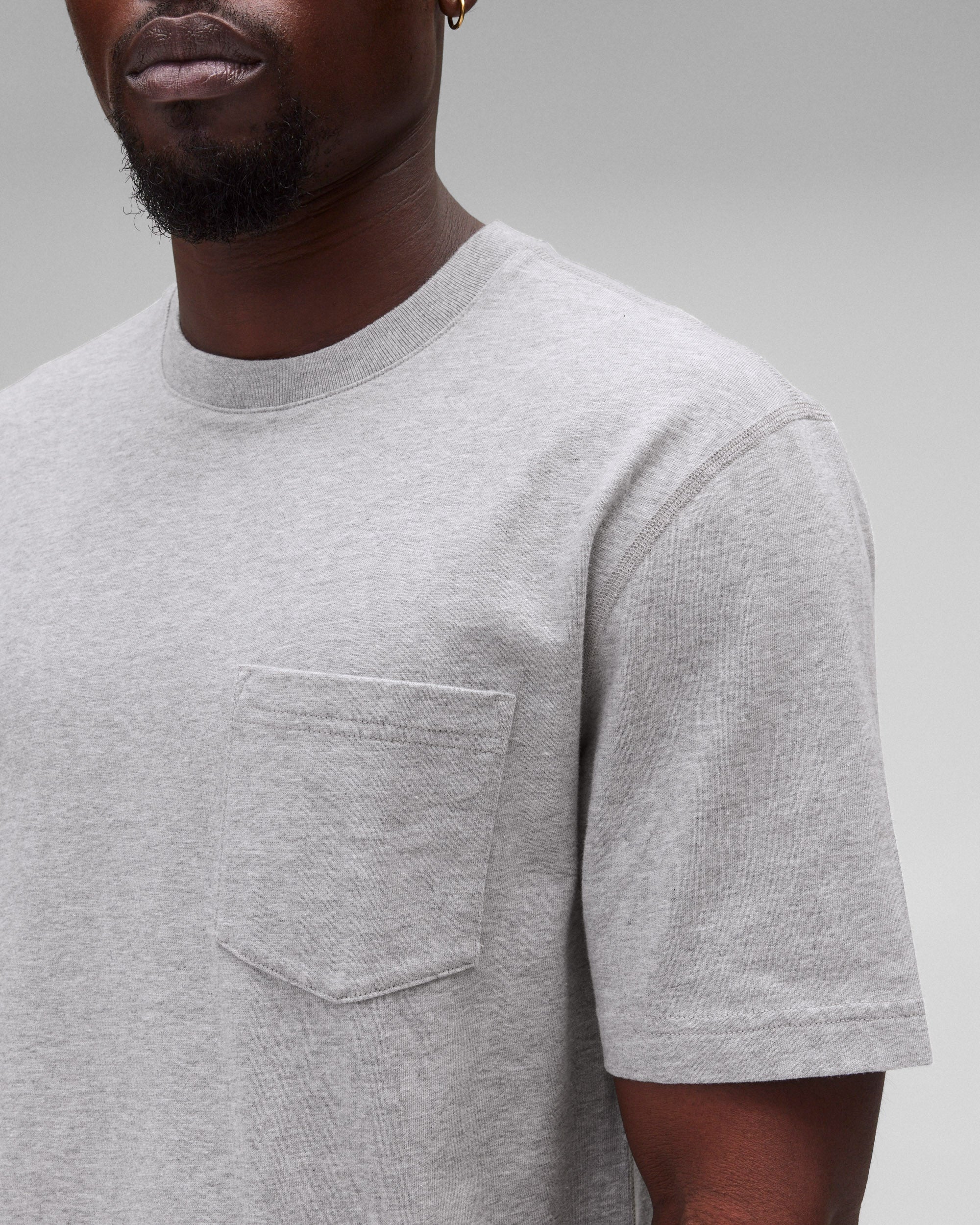 Midweight Jersey Standard Pocket T-Shirt - Image 6