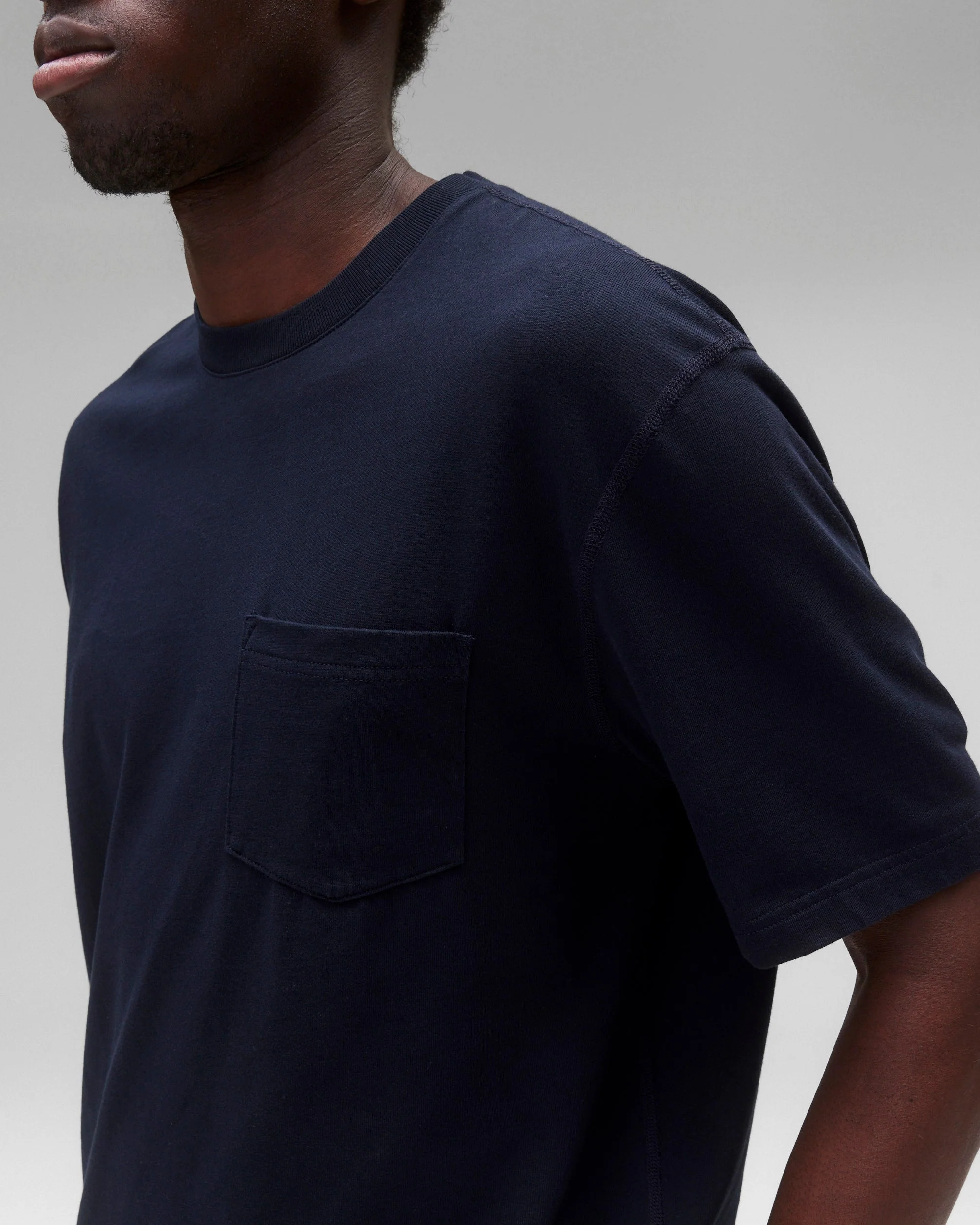 Midweight Jersey Standard Pocket T-Shirt - Image 4