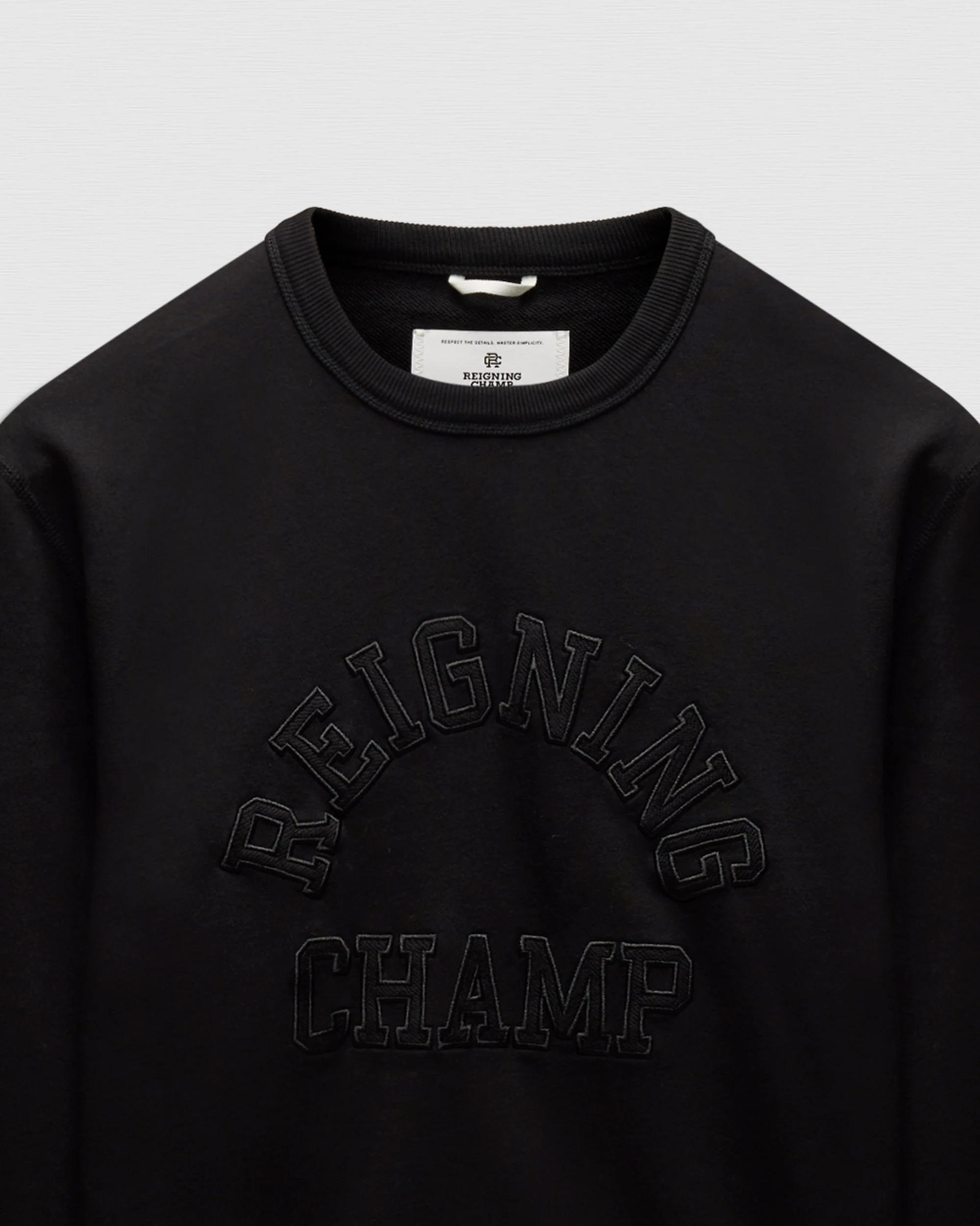 Midweight Terry Arch Logo Standard Crewneck - Image 7