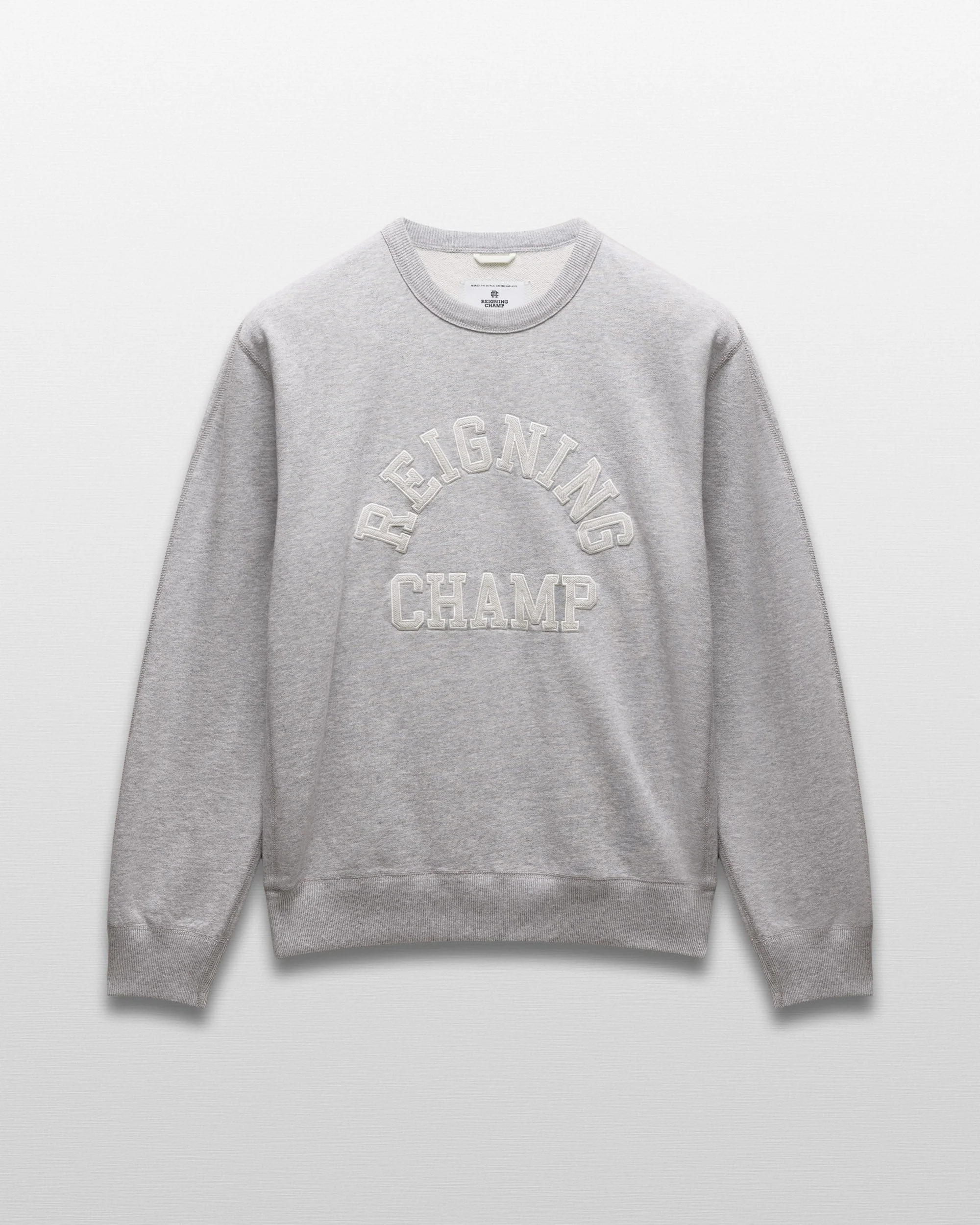 Midweight Terry Arch Logo Standard Crewneck - Image 5