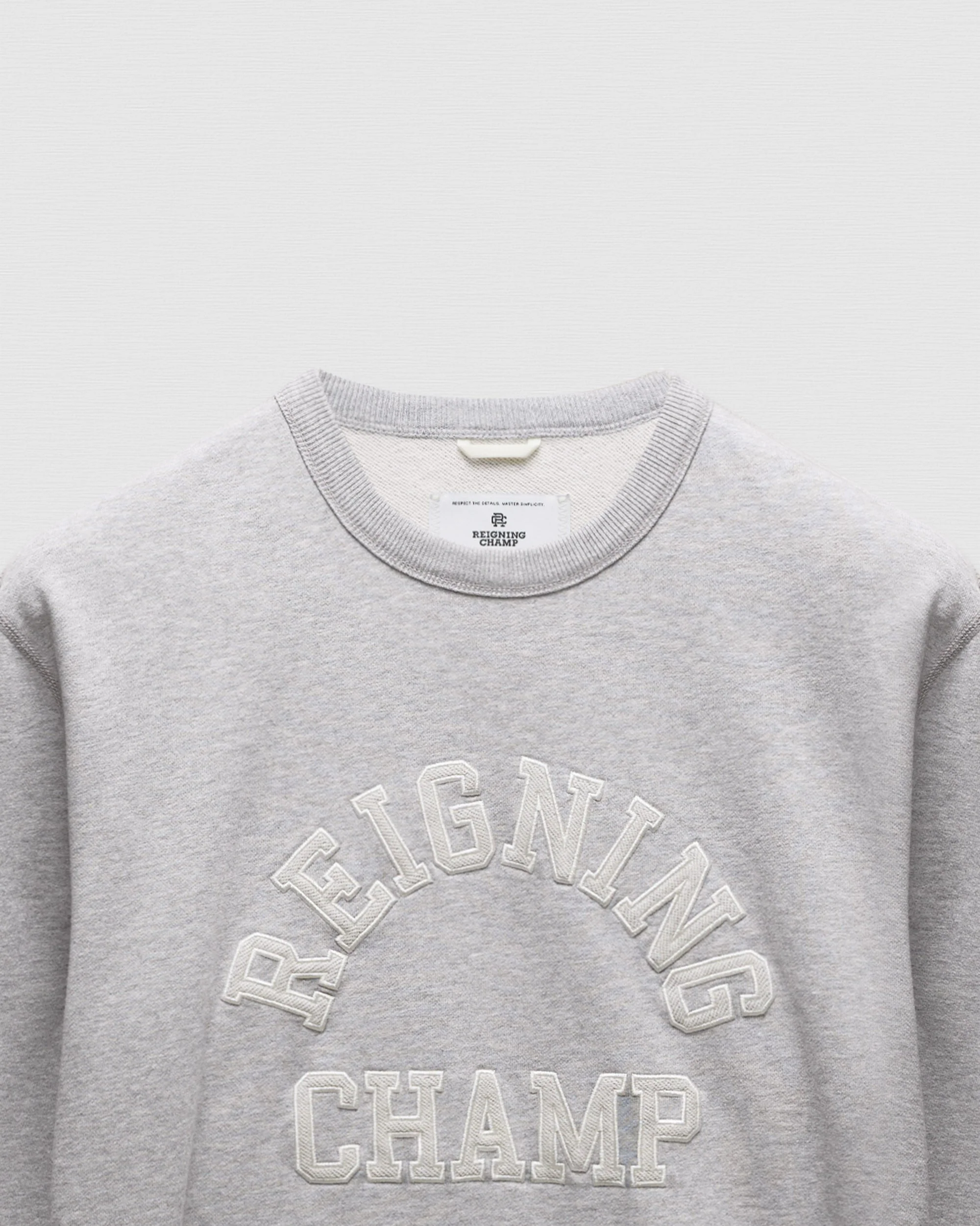 Midweight Terry Arch Logo Standard Crewneck - Image 6
