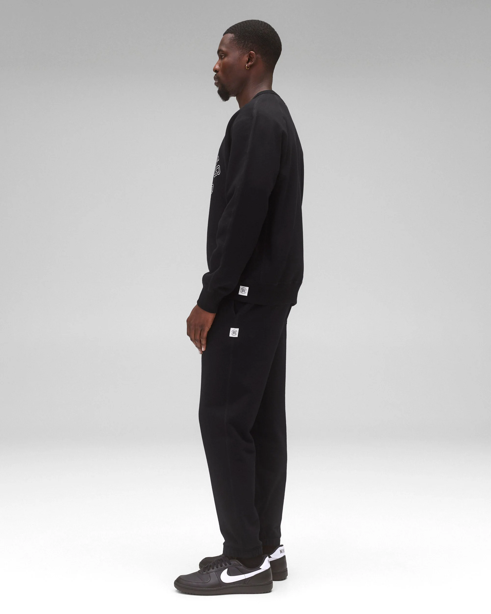 Midweight Terry Arch Logo Standard Crewneck - Image 5