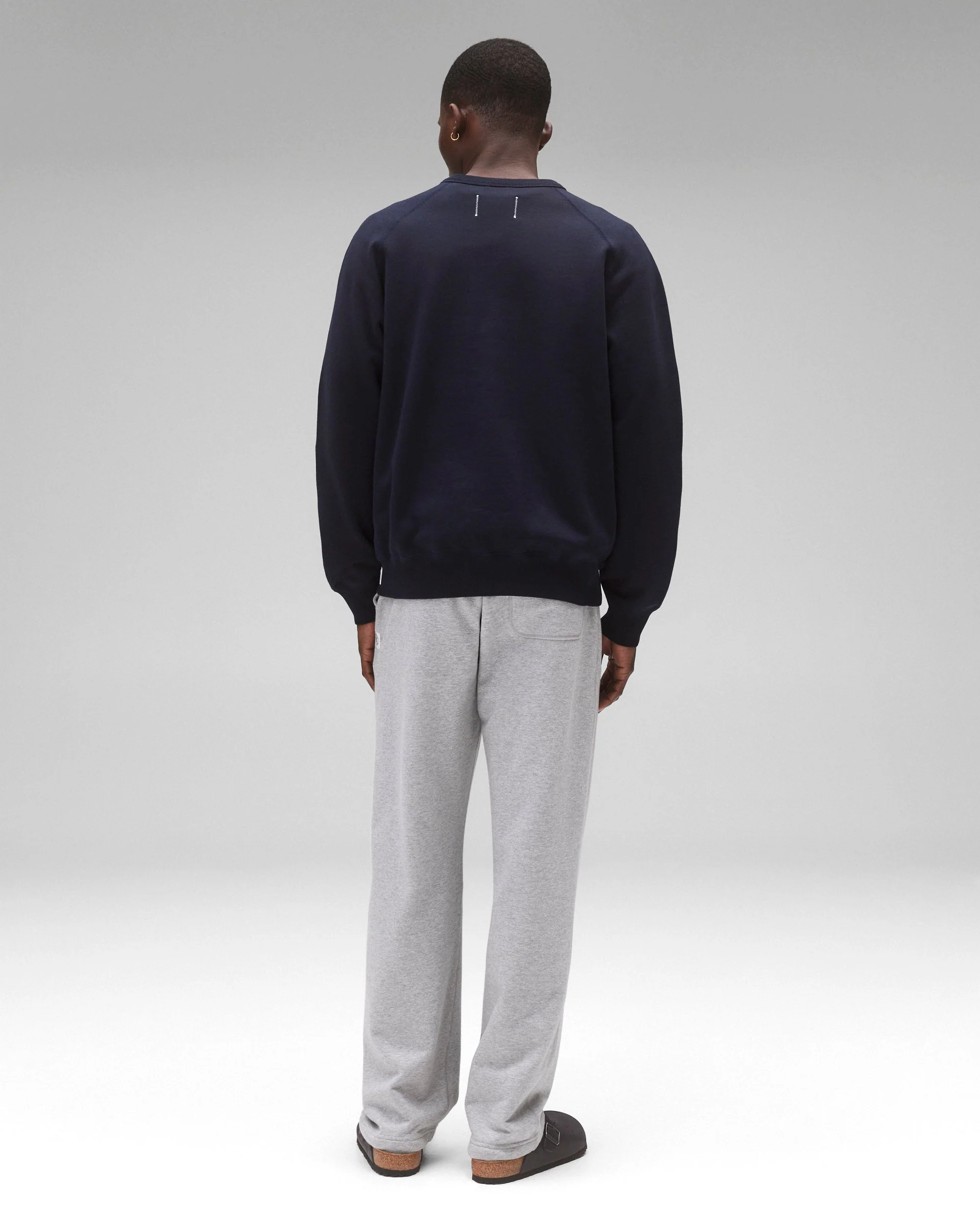 Midweight Terry Arch Logo Standard Crewneck - Image 5