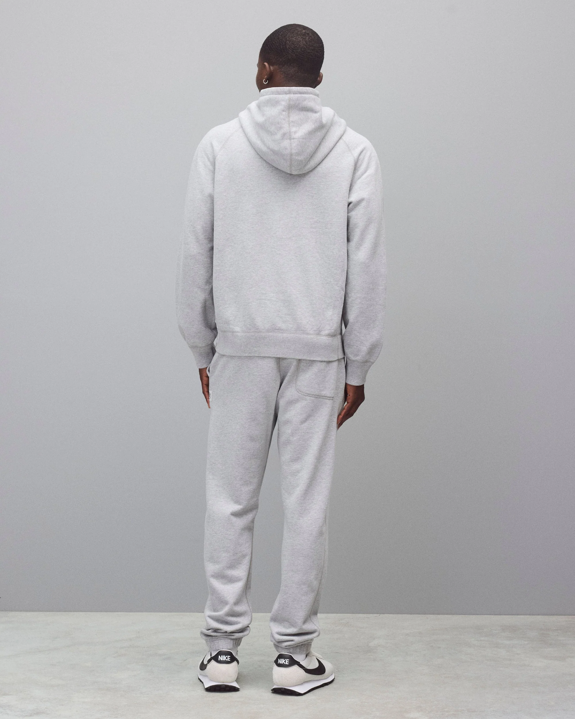Midweight Terry Arch Logo Standard Hoodie - Image 5