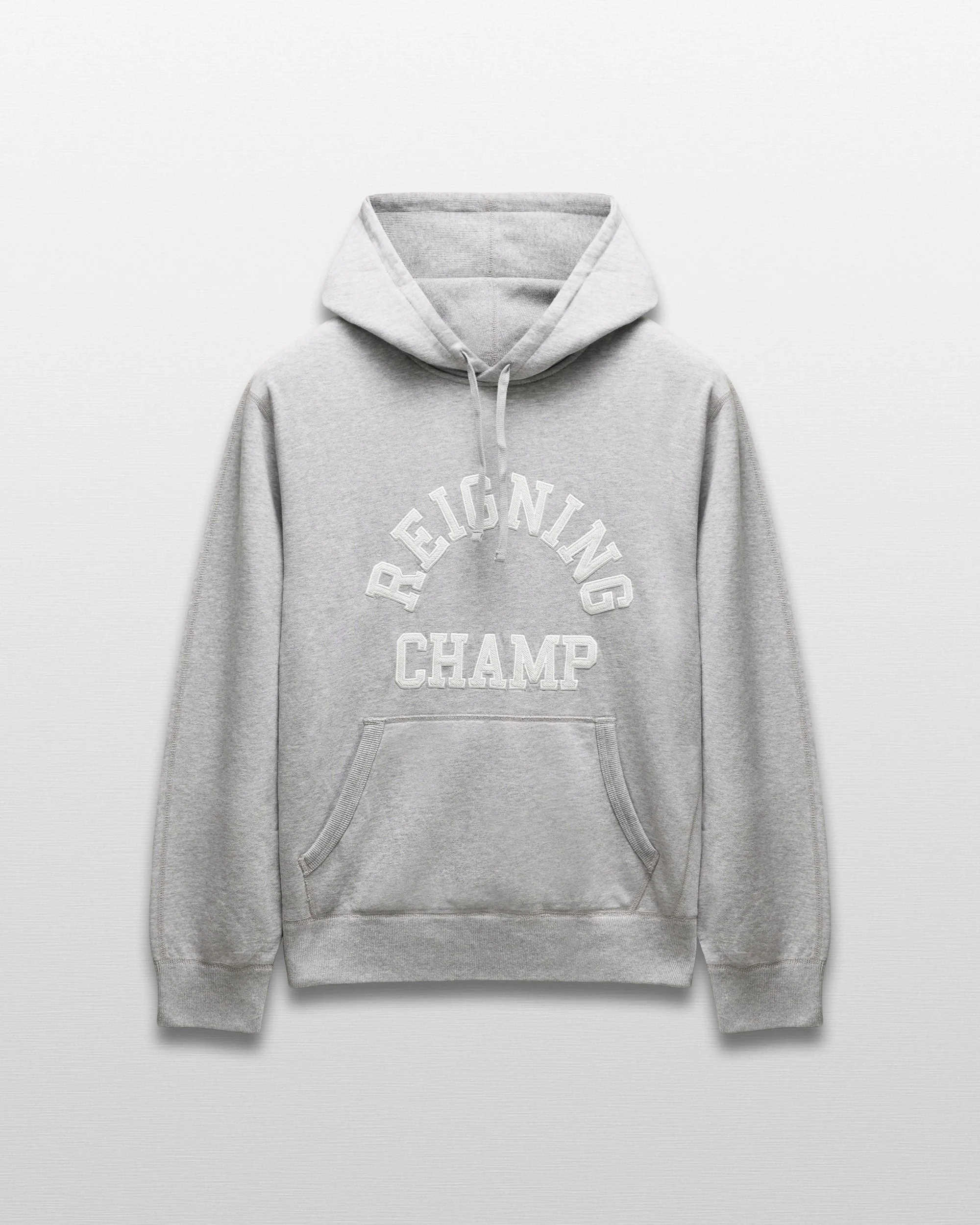 Midweight Terry Arch Logo Standard Hoodie - Image 7