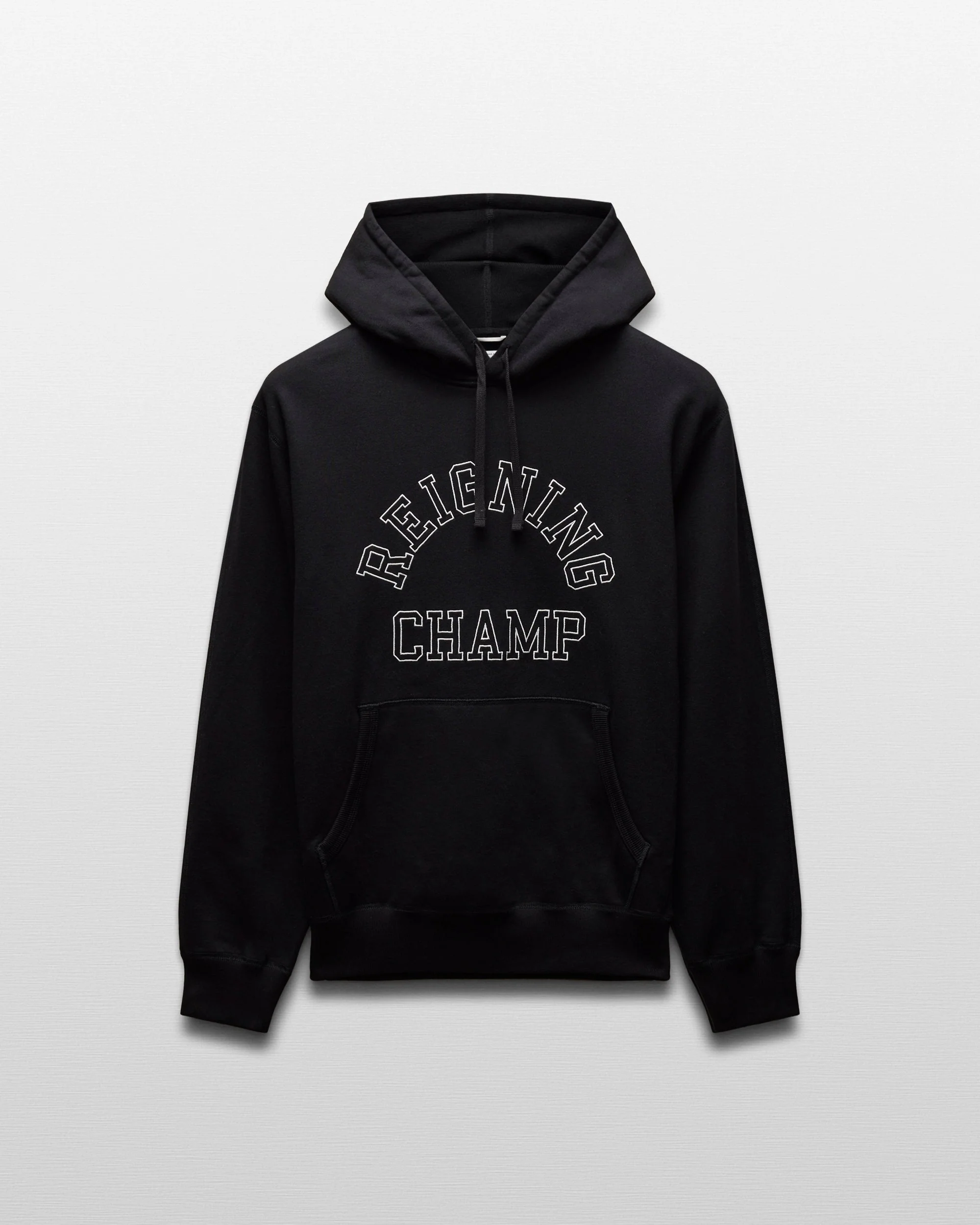 Midweight Terry Arch Logo Standard Hoodie - Image 7