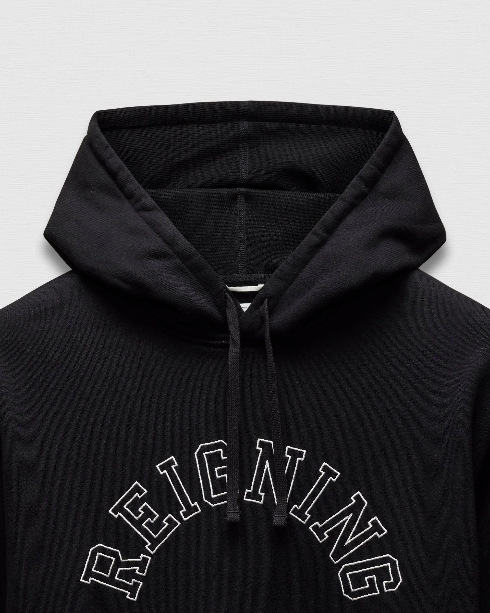 Midweight Terry Arch Logo Standard Hoodie - Image 8
