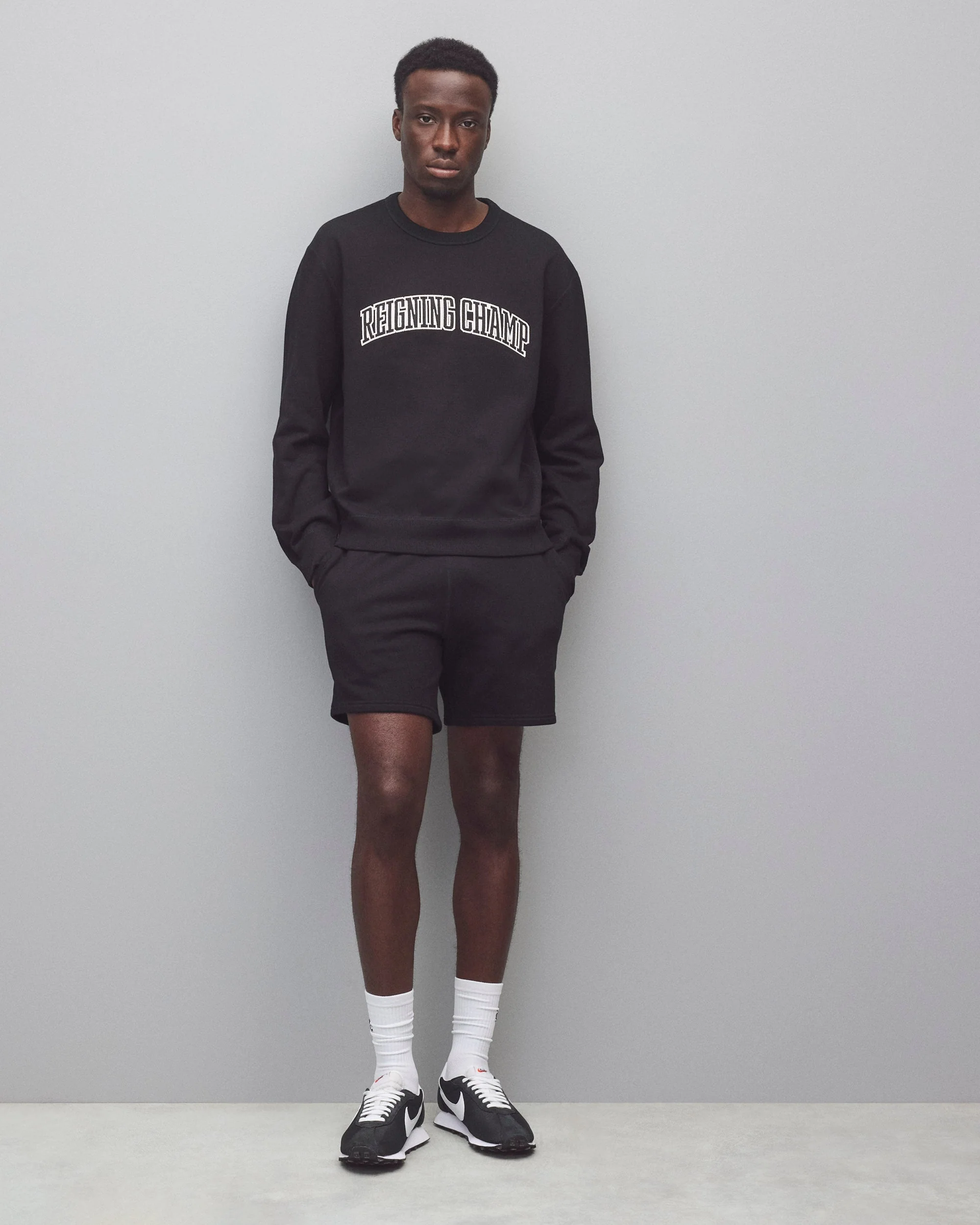 Midweight Terry Collegiate Standard Crewneck - Image 3