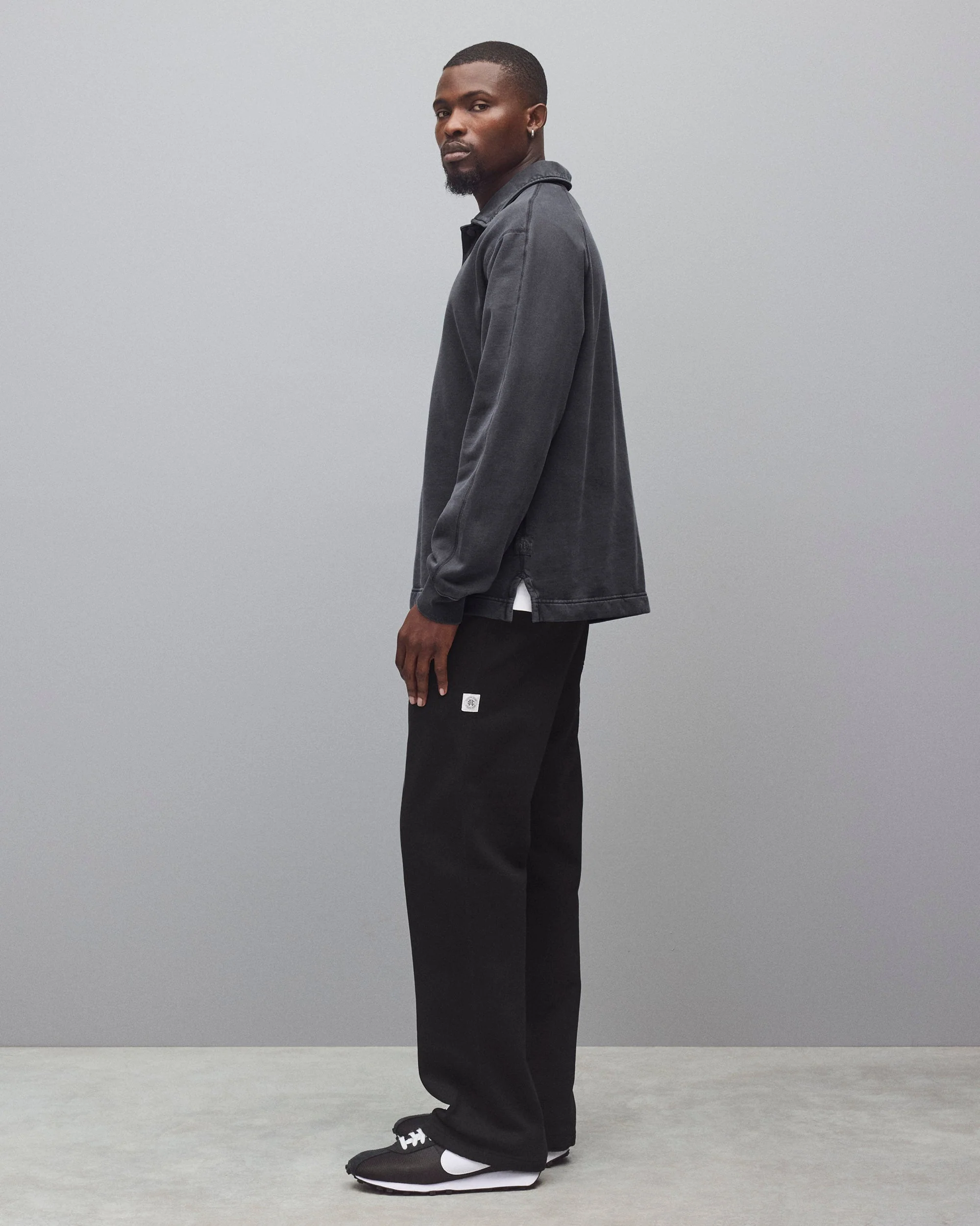 Midweight Terry Fadeaway Rugby Standard Sweatshirt - Image 4