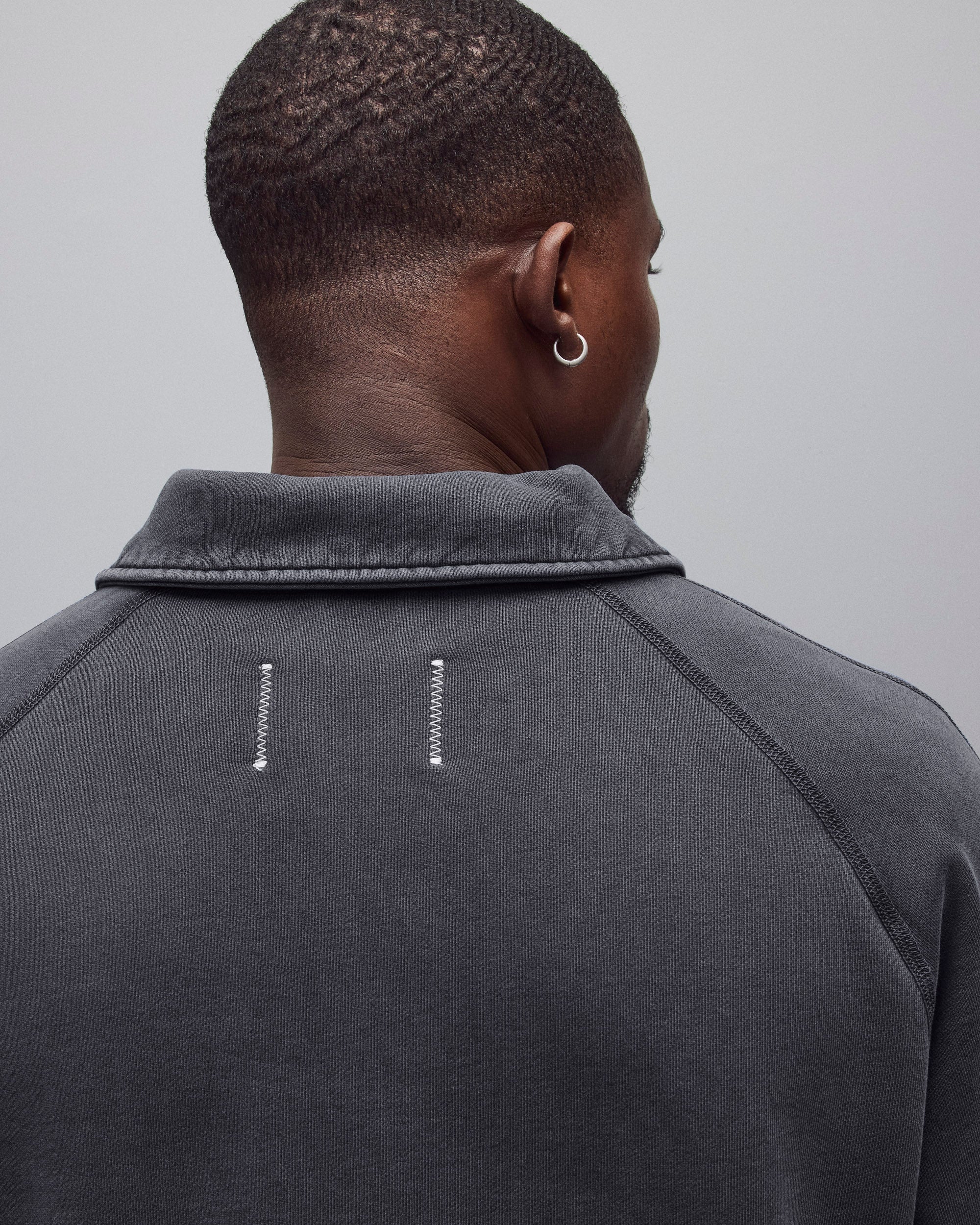 Midweight Terry Fadeaway Rugby Standard Sweatshirt - Image 7
