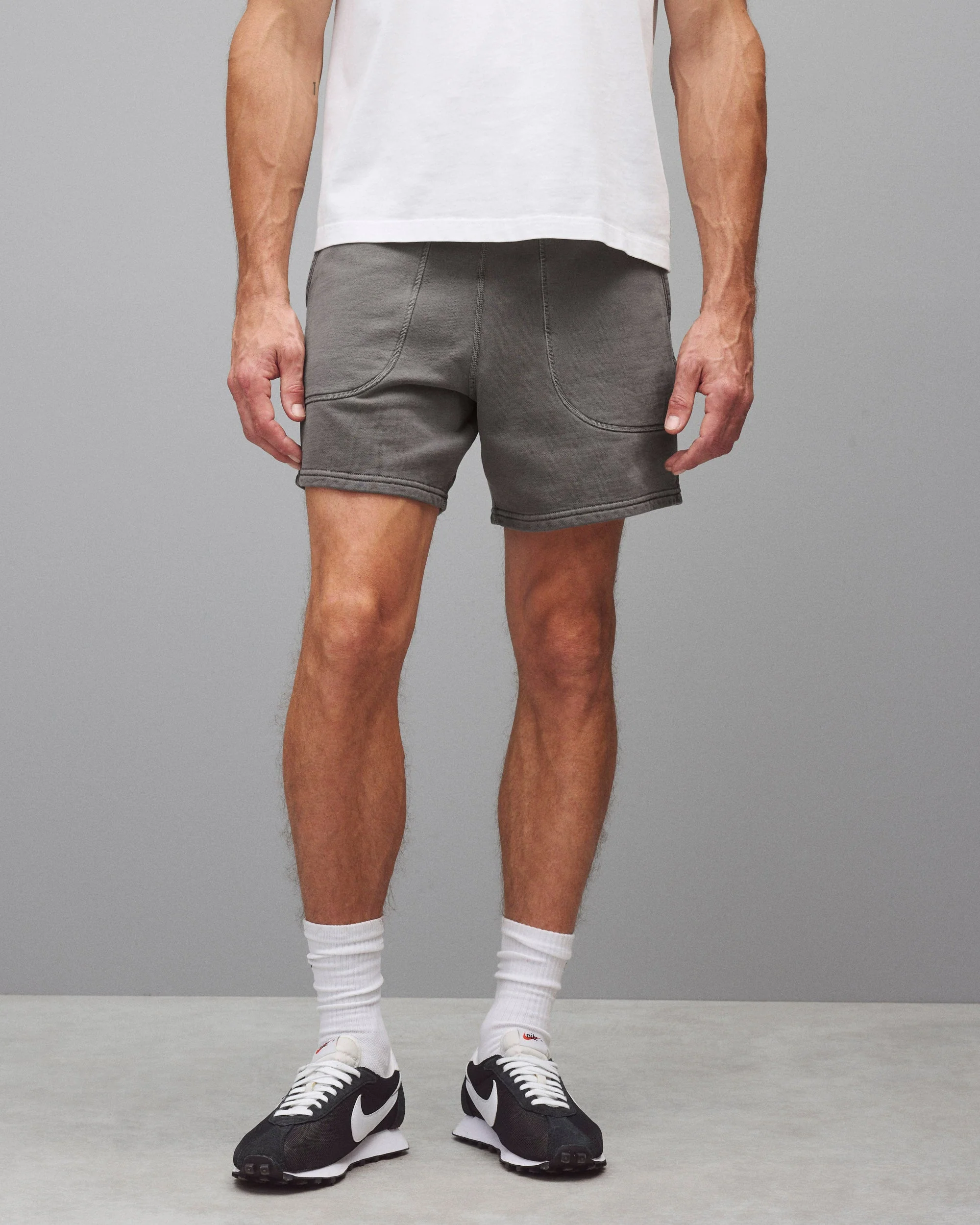 Midweight Terry Fadeaway Standard Sweatshort 6" - Image 3
